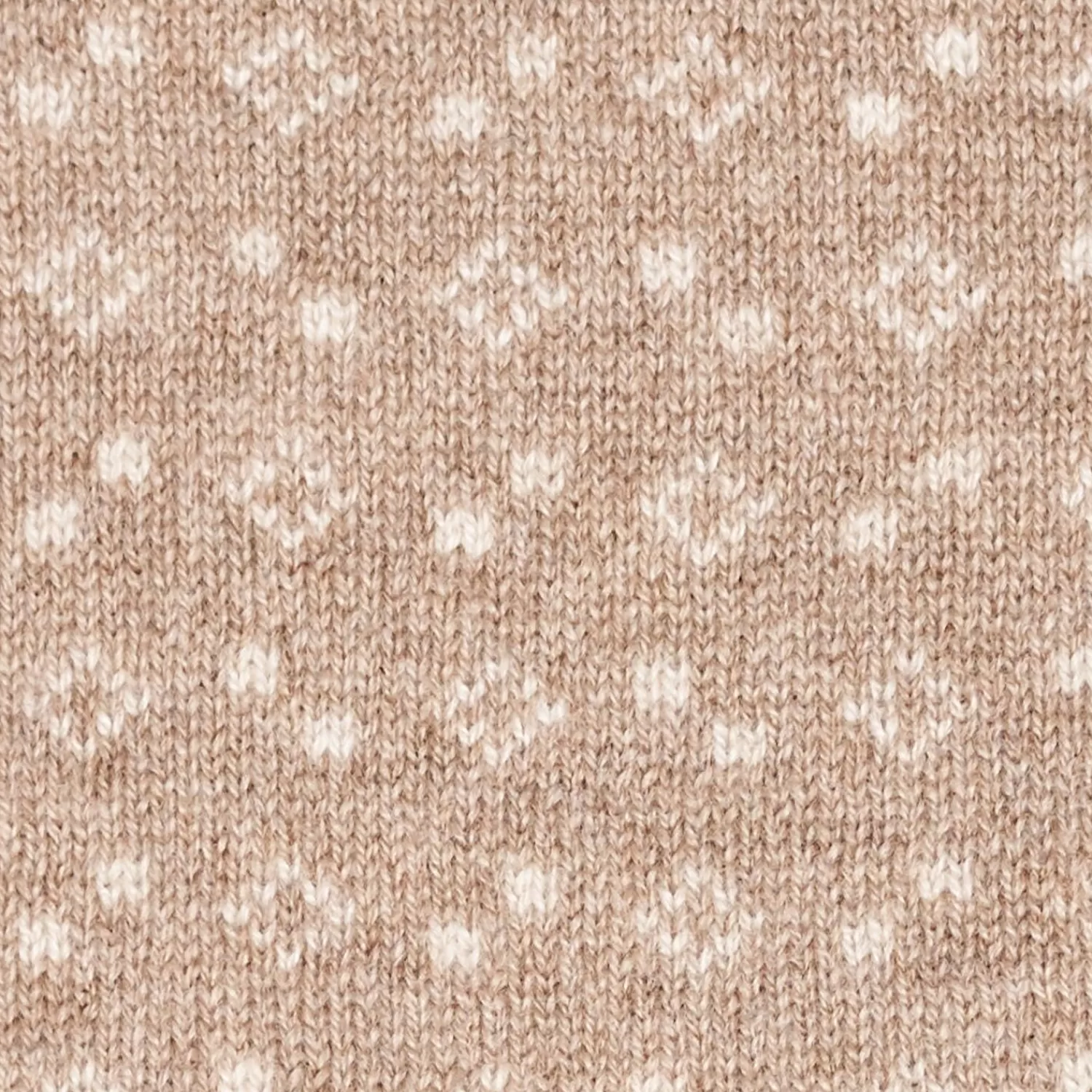 Beige And Light Brown Two-Tone Cashmere Neck Warmer Geometric Pattern>E.Marinella Store
