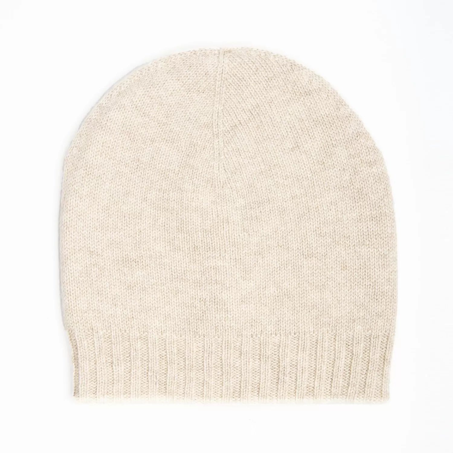 Beige And White Bicolor Cashmere Beanie>E.Marinella Best