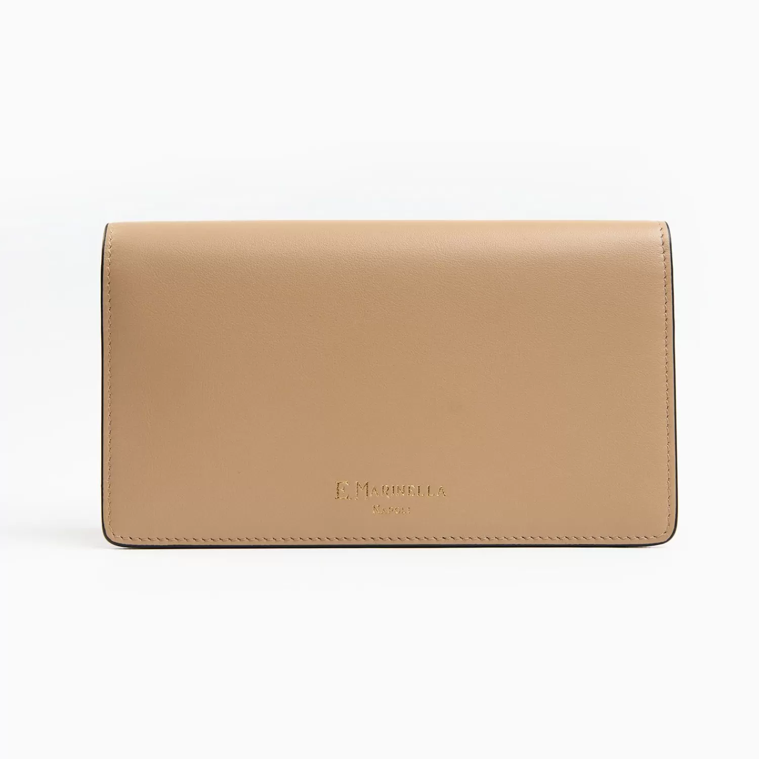 Beige Big Wallet In Soft Leather>E.Marinella Cheap