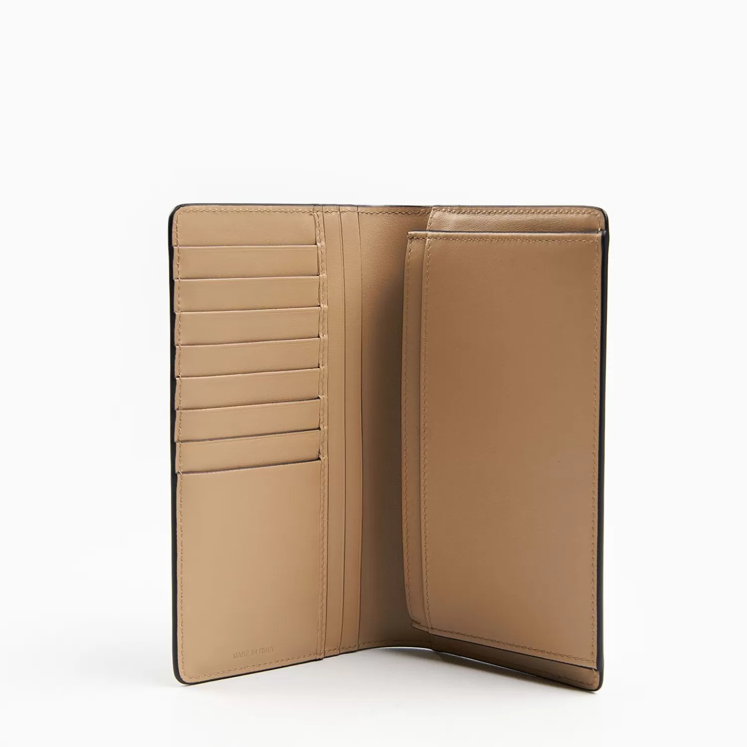 Beige Big Wallet In Soft Leather>E.Marinella Cheap