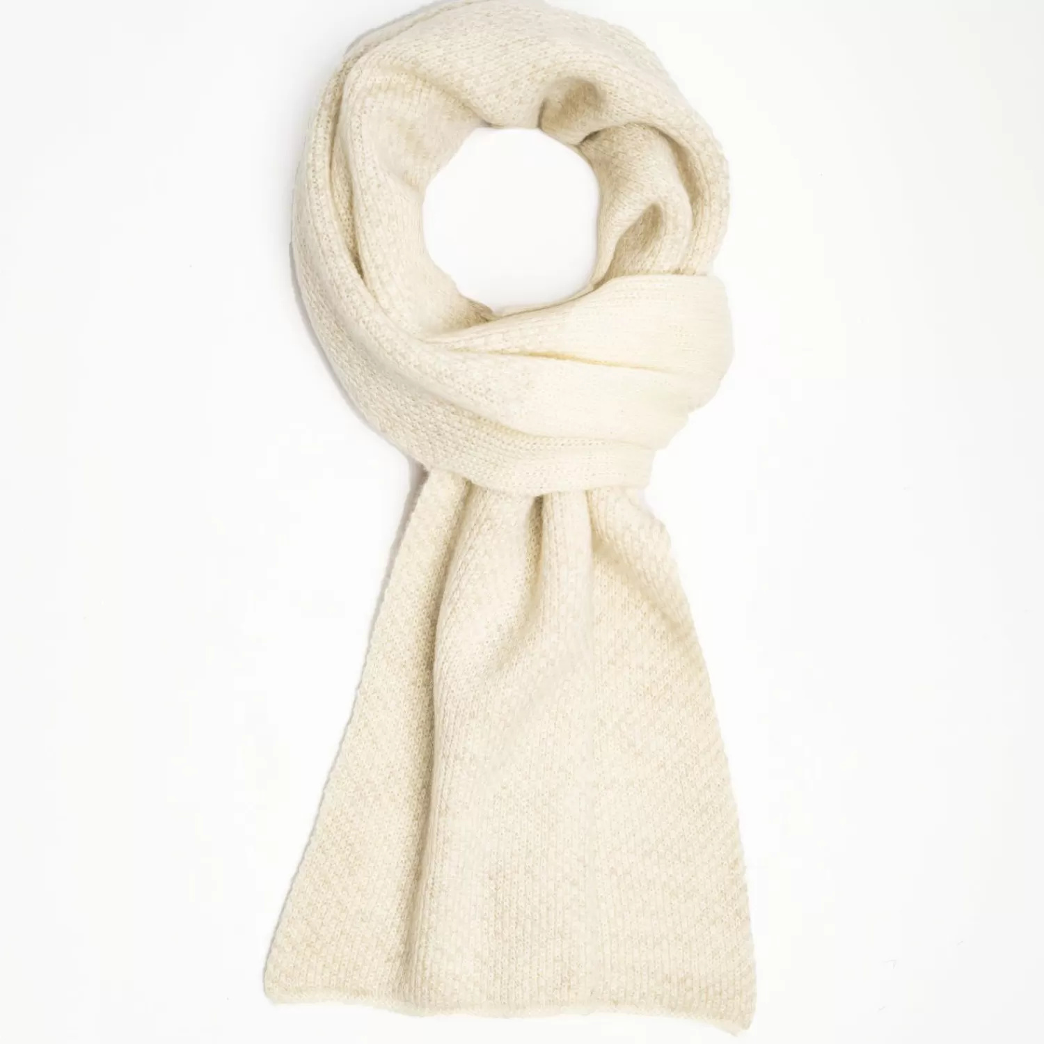 Beige Solid Cashmere Neck Warmer>E.Marinella Fashion