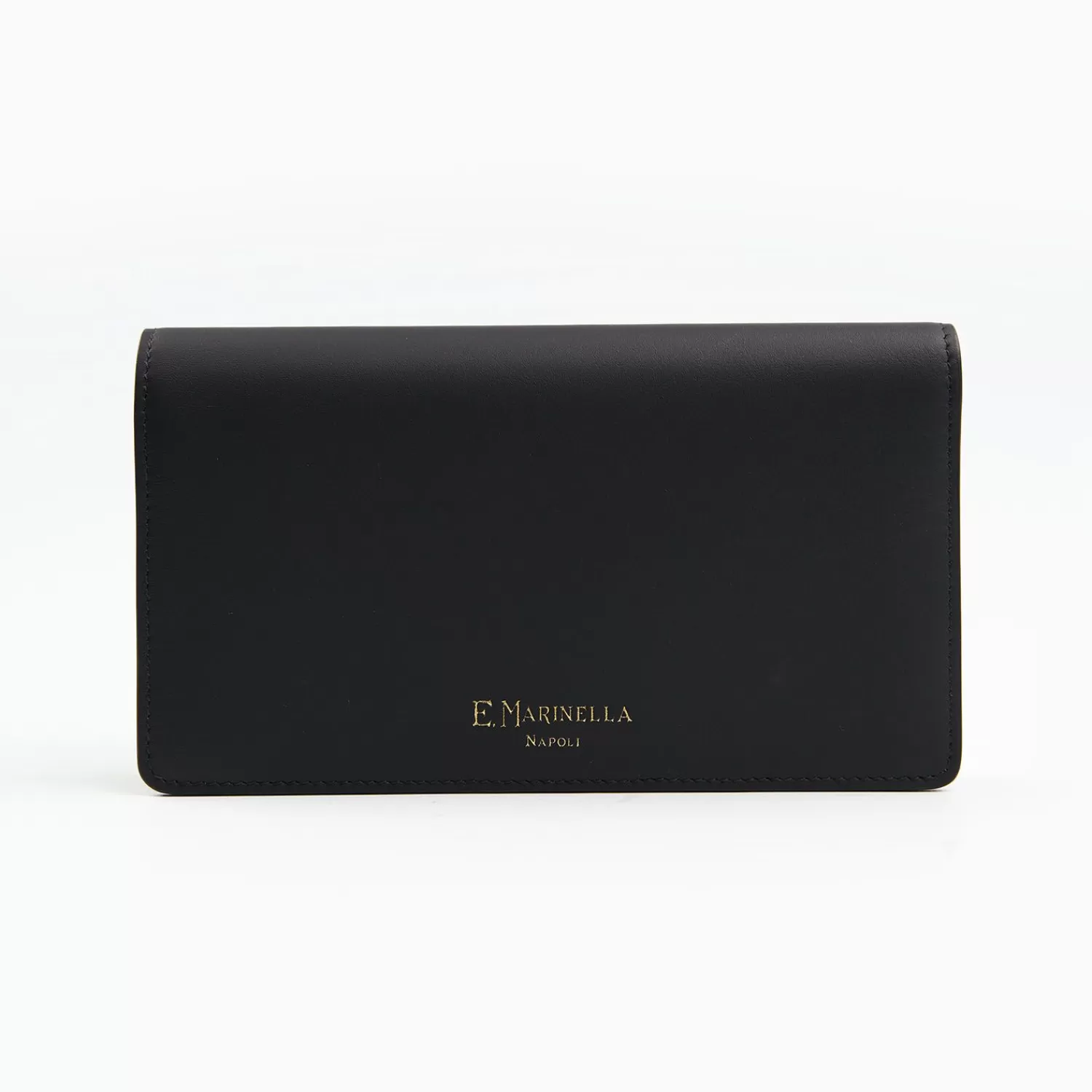 Black Big Wallet In Soft Leather>E.Marinella Cheap