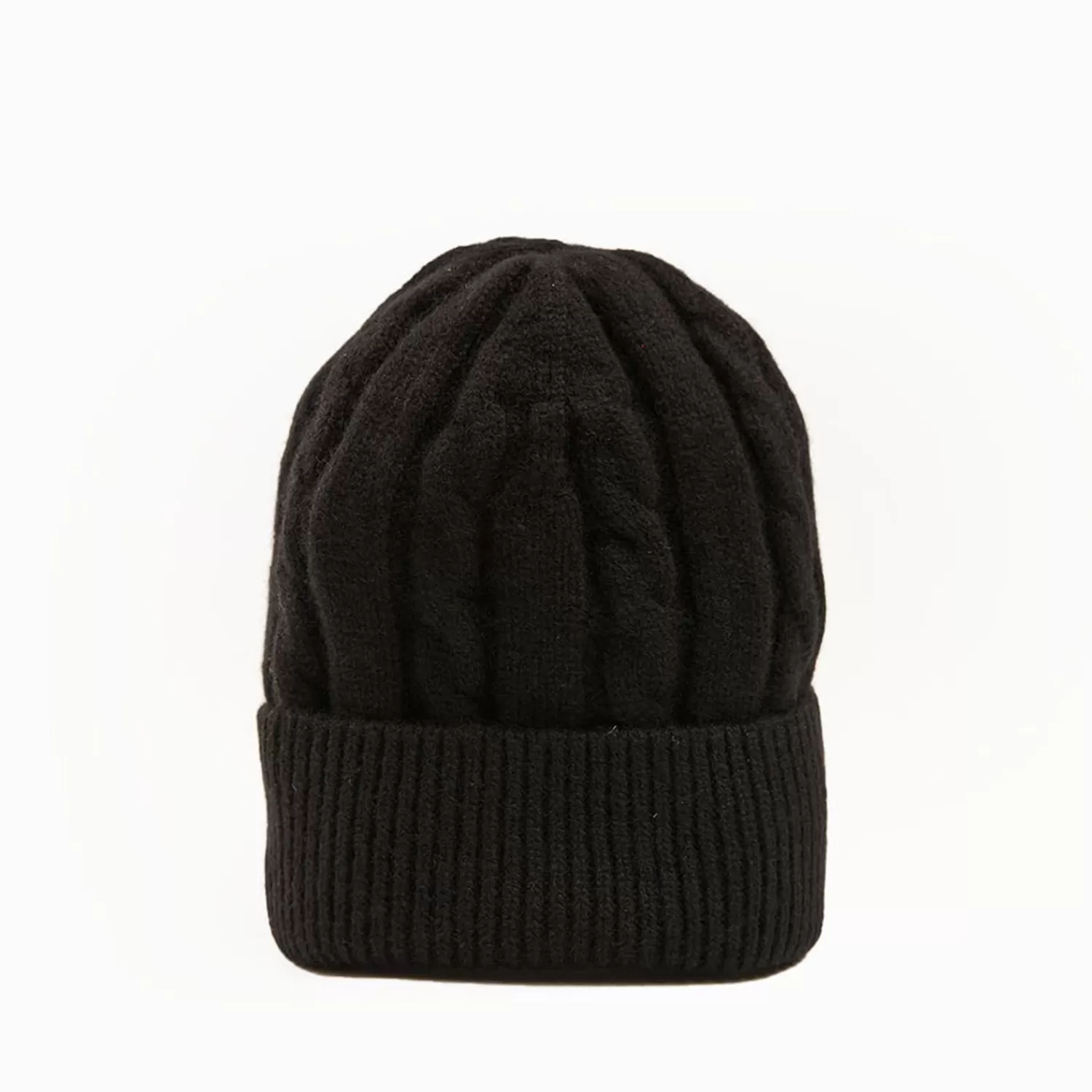 Black Cashmere Braid Beanie>E.Marinella Best