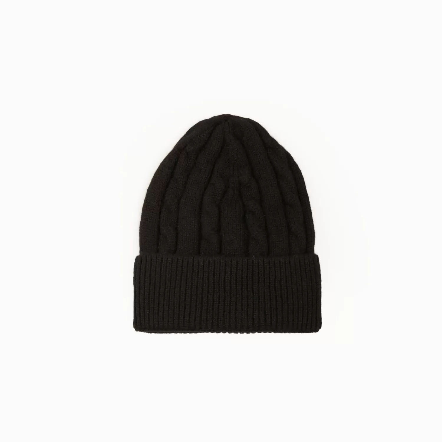 Black Cashmere Braid Beanie>E.Marinella Best