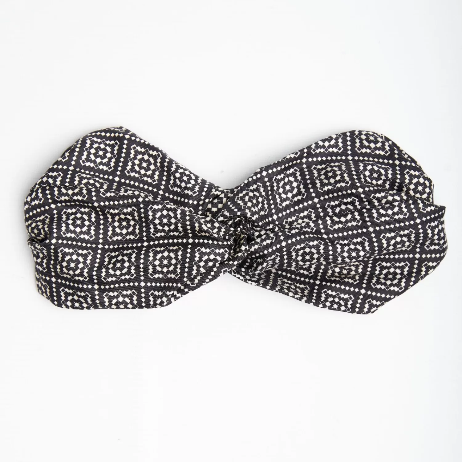 Black Headscarf Twist - Archivio Pattern>E.Marinella Store