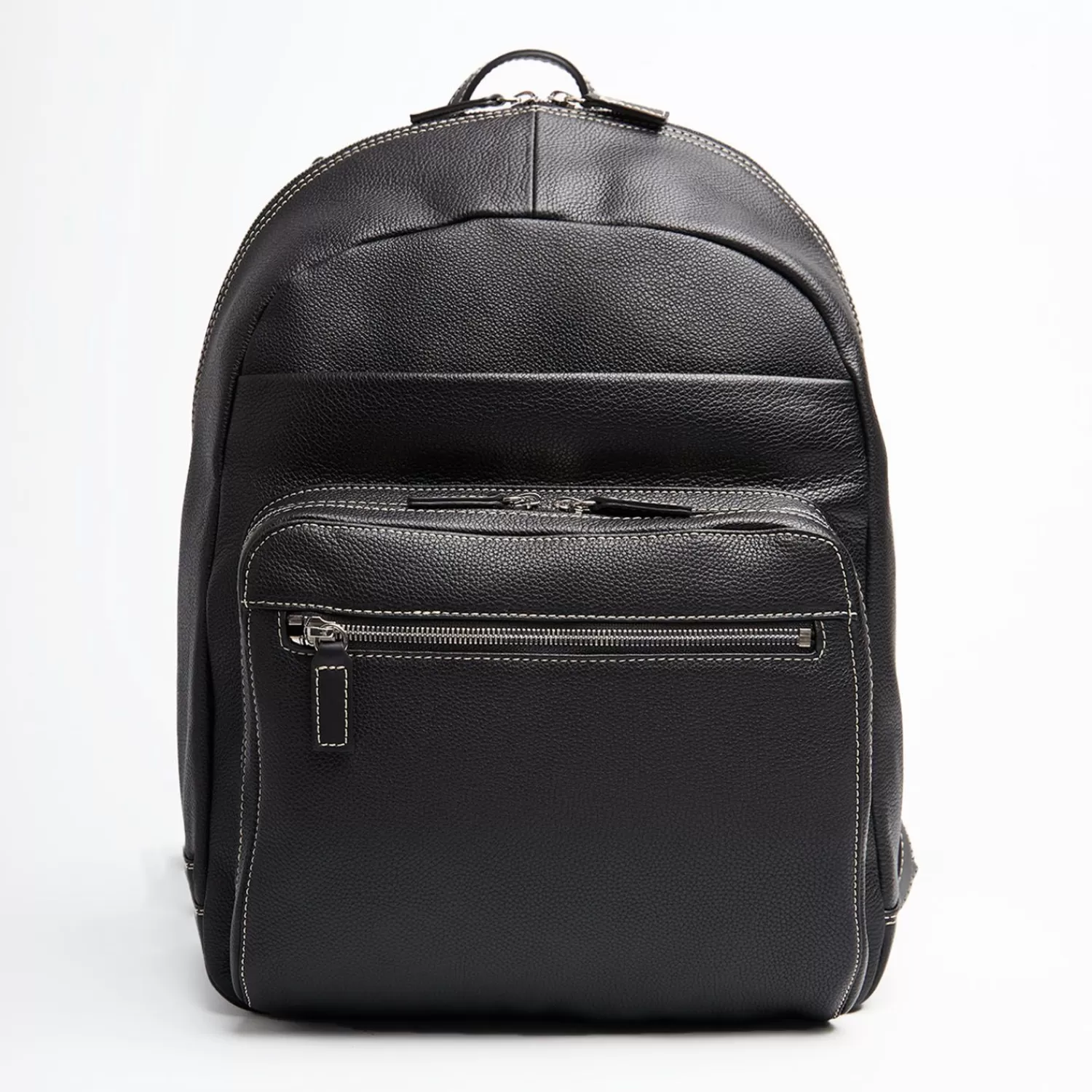 Black Leather Back Pack>E.Marinella Discount