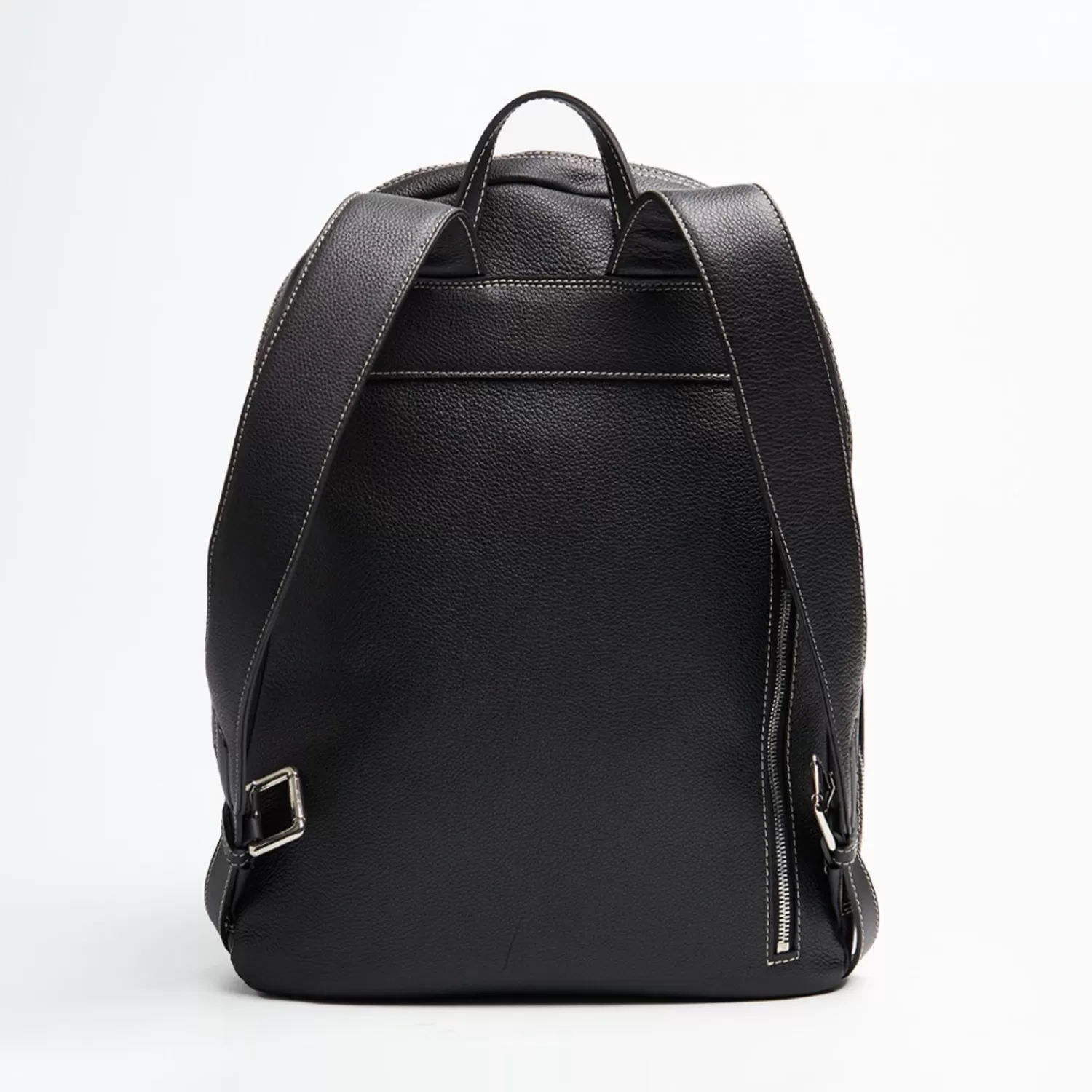 Black Leather Back Pack>E.Marinella Discount