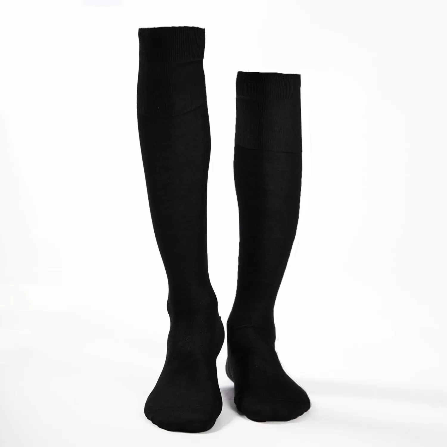 Black Long Socks In Sea Island Cotton>E.Marinella Flash Sale