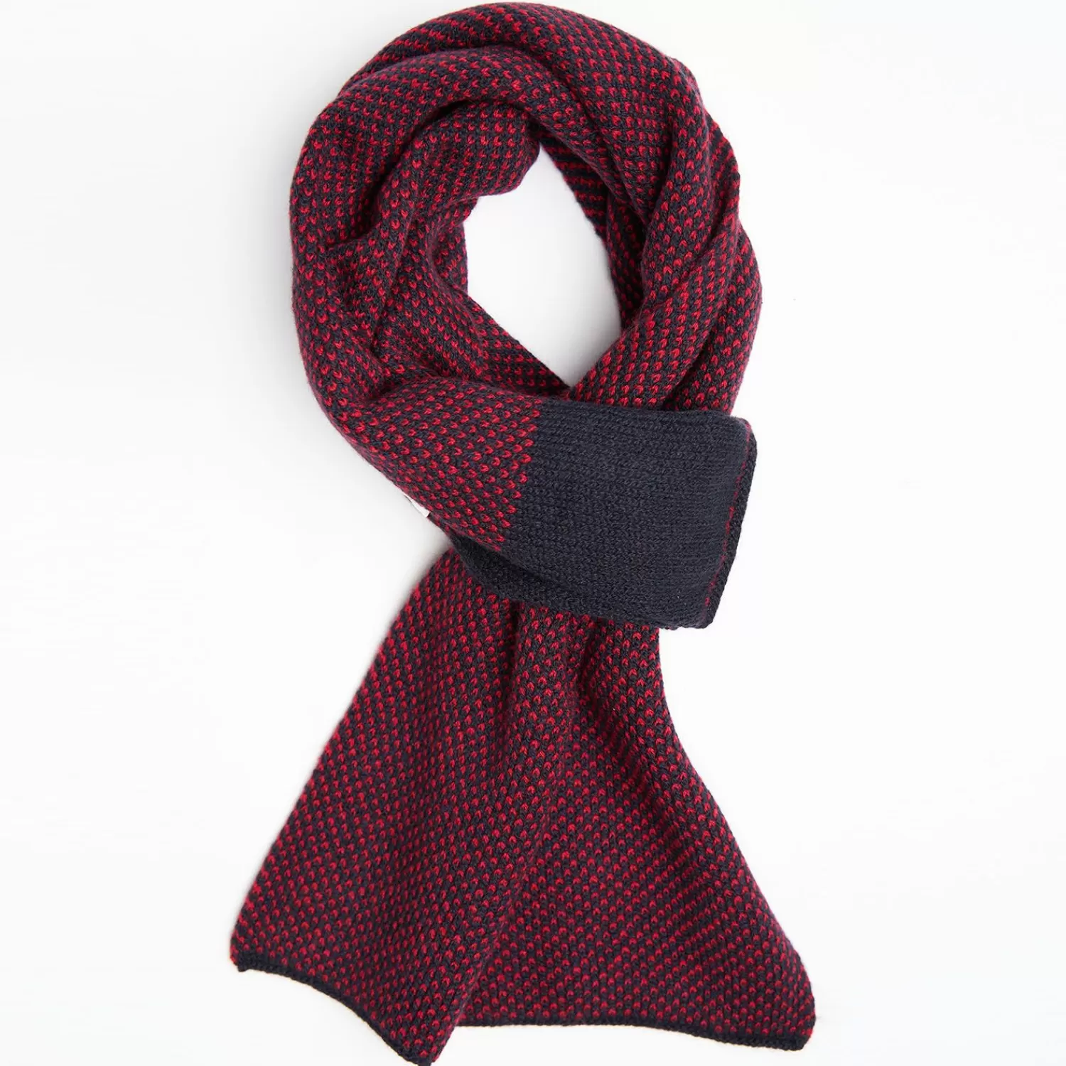 Blue And Burgundy Cashmere Neck Warmer>E.Marinella Shop