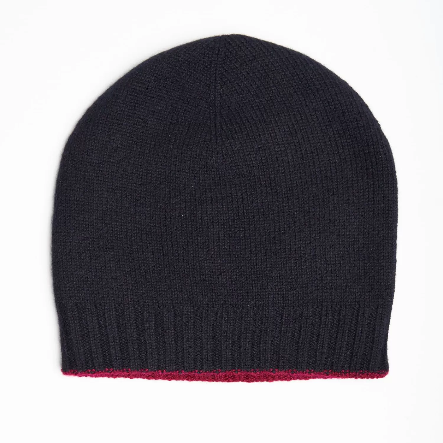 Blue And Red Bicolor Cashmere Beanie>E.Marinella Flash Sale