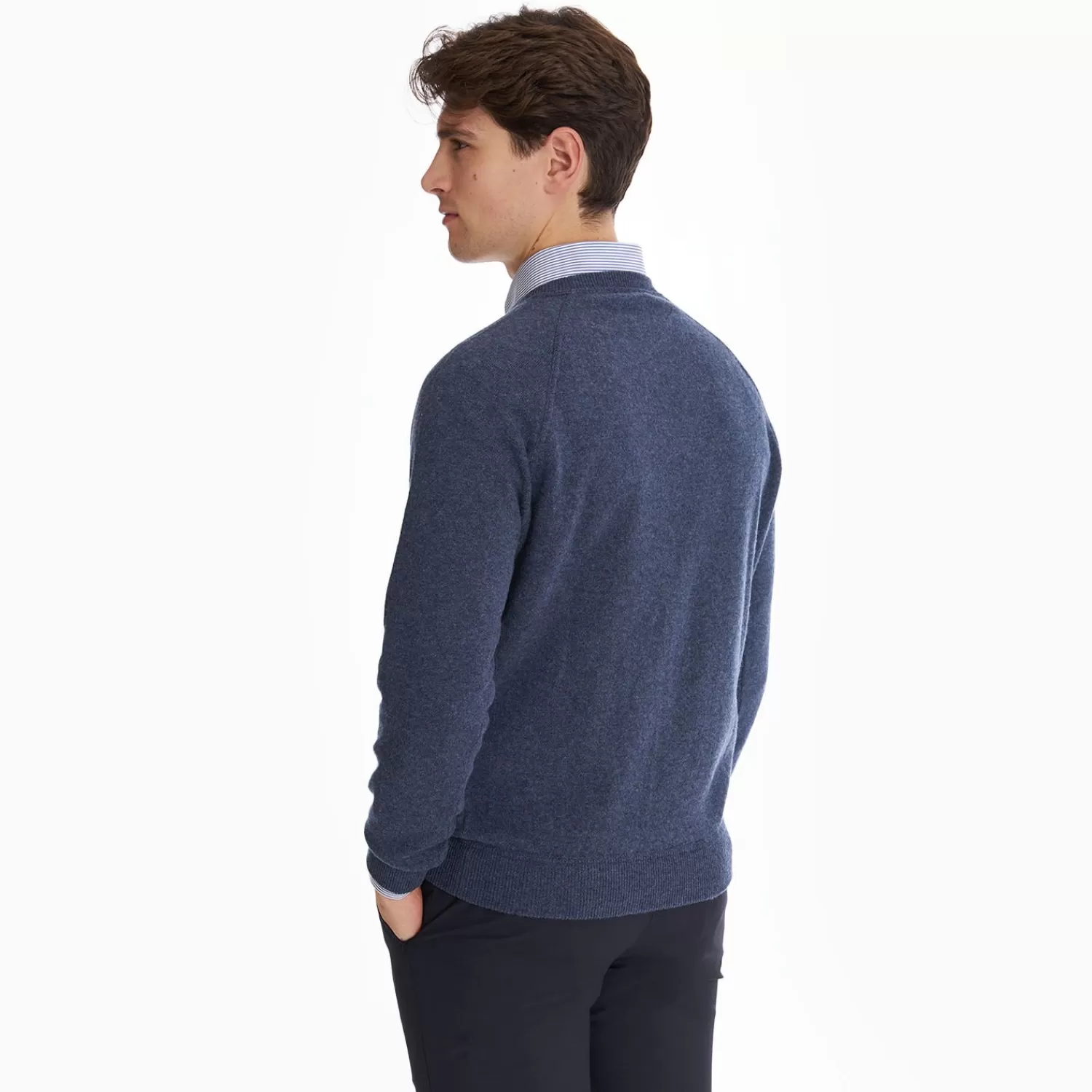 Blue Cashmere Sweatshirt>E.Marinella Sale