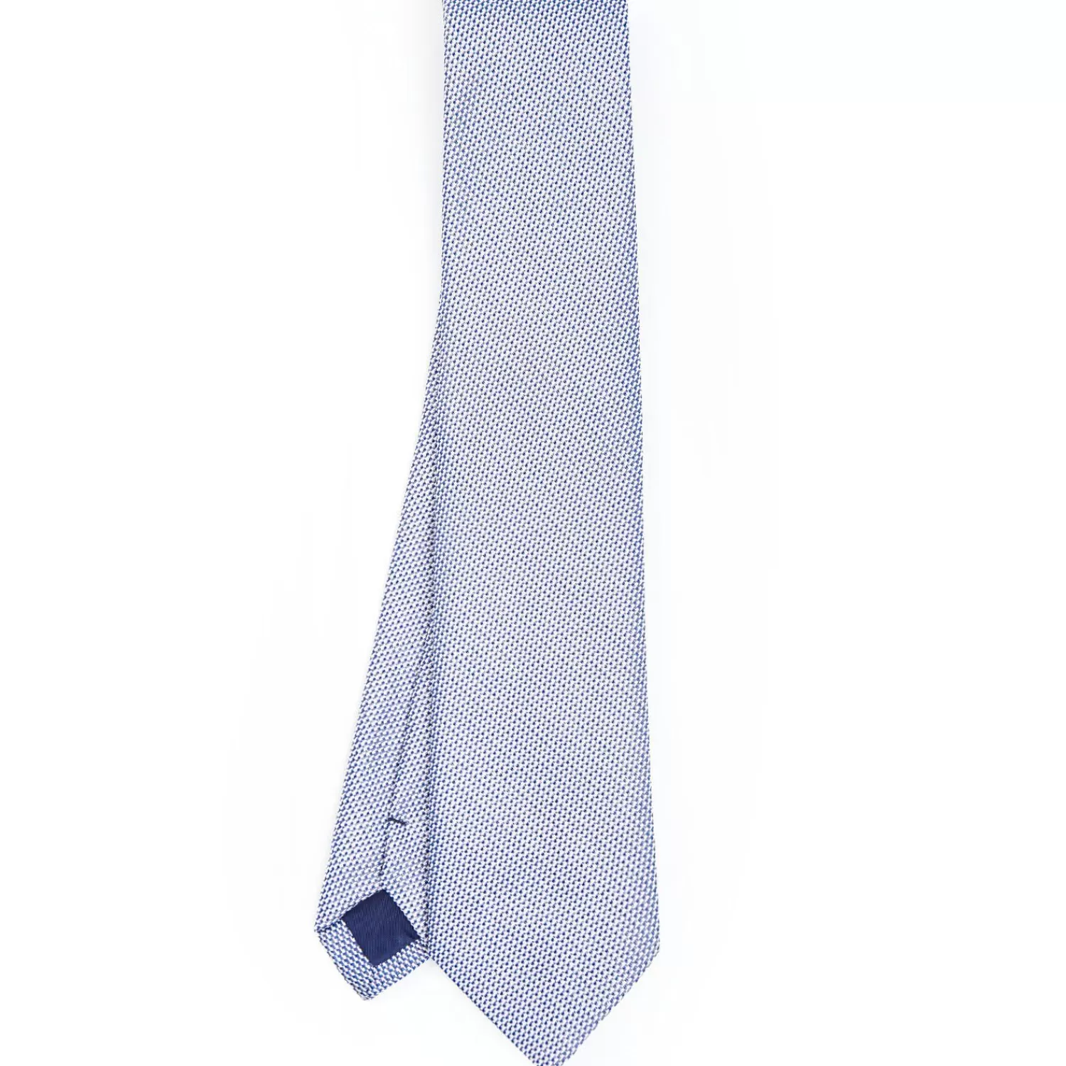 Blue Ceremonial Jacquard Silk Tie>E.Marinella Outlet