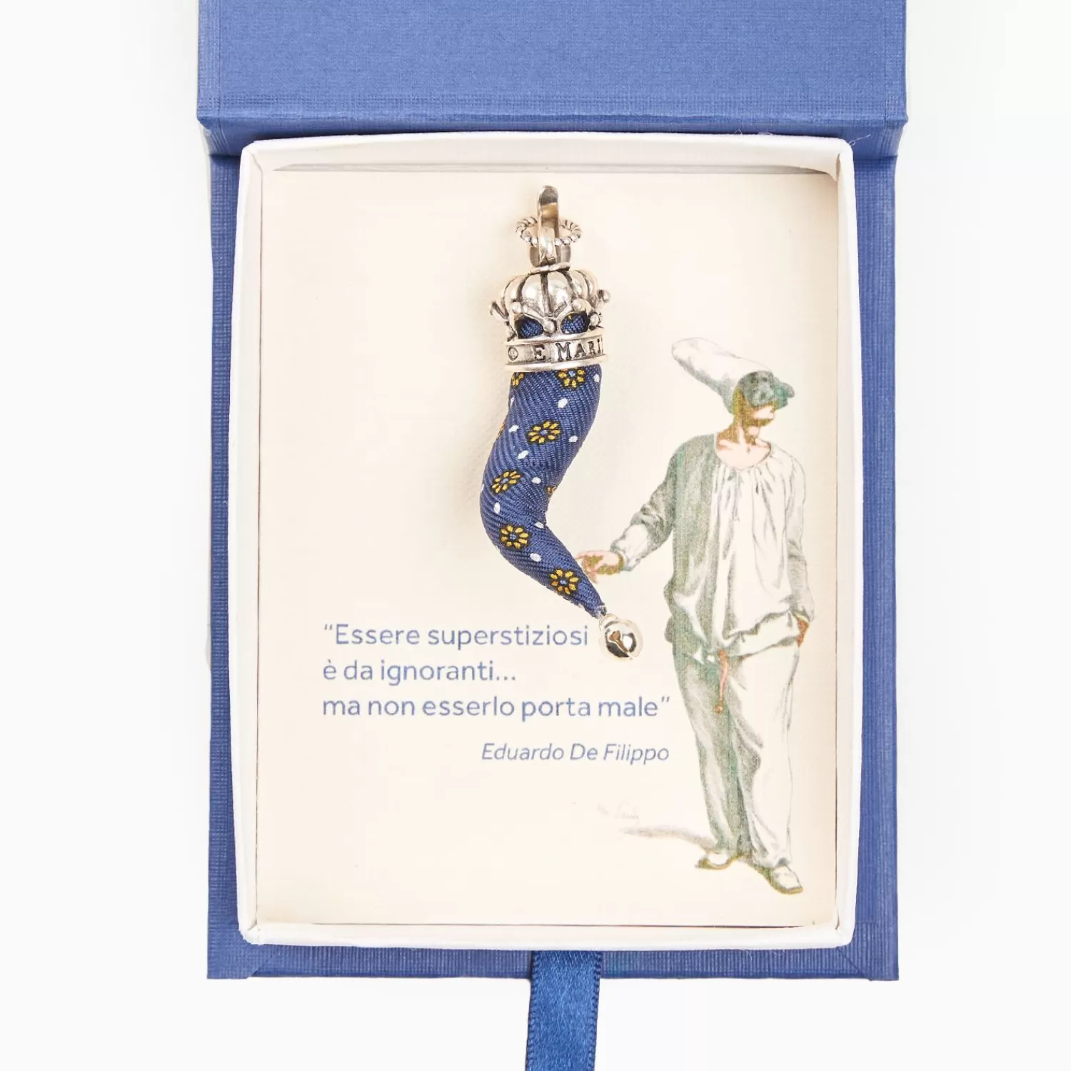 Blue Good-Luck Charm>E.Marinella Sale