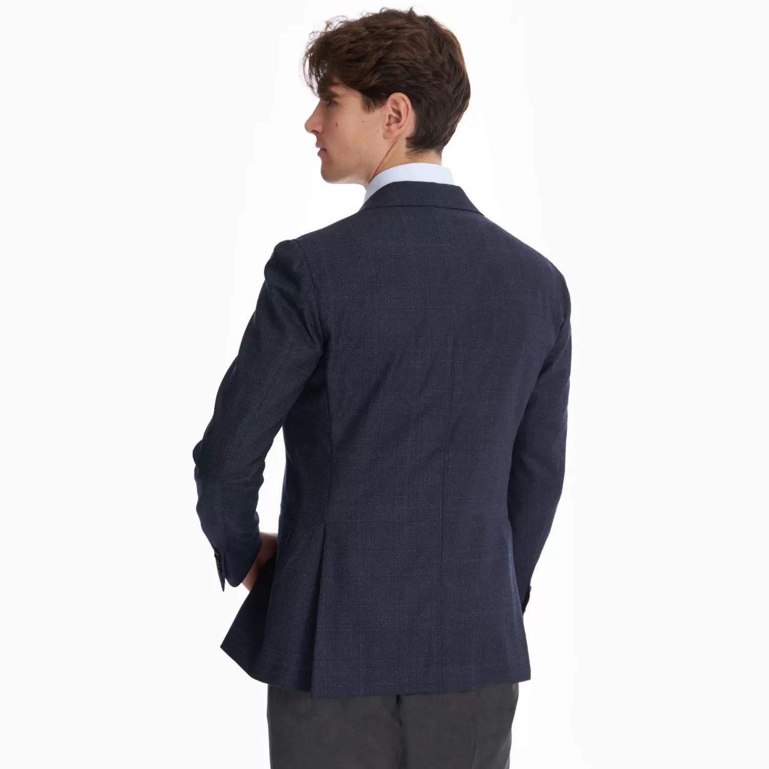 Blue Jacket With Lining Crafted By Pattern 1946 Archive Collection>E.Marinella Sale
