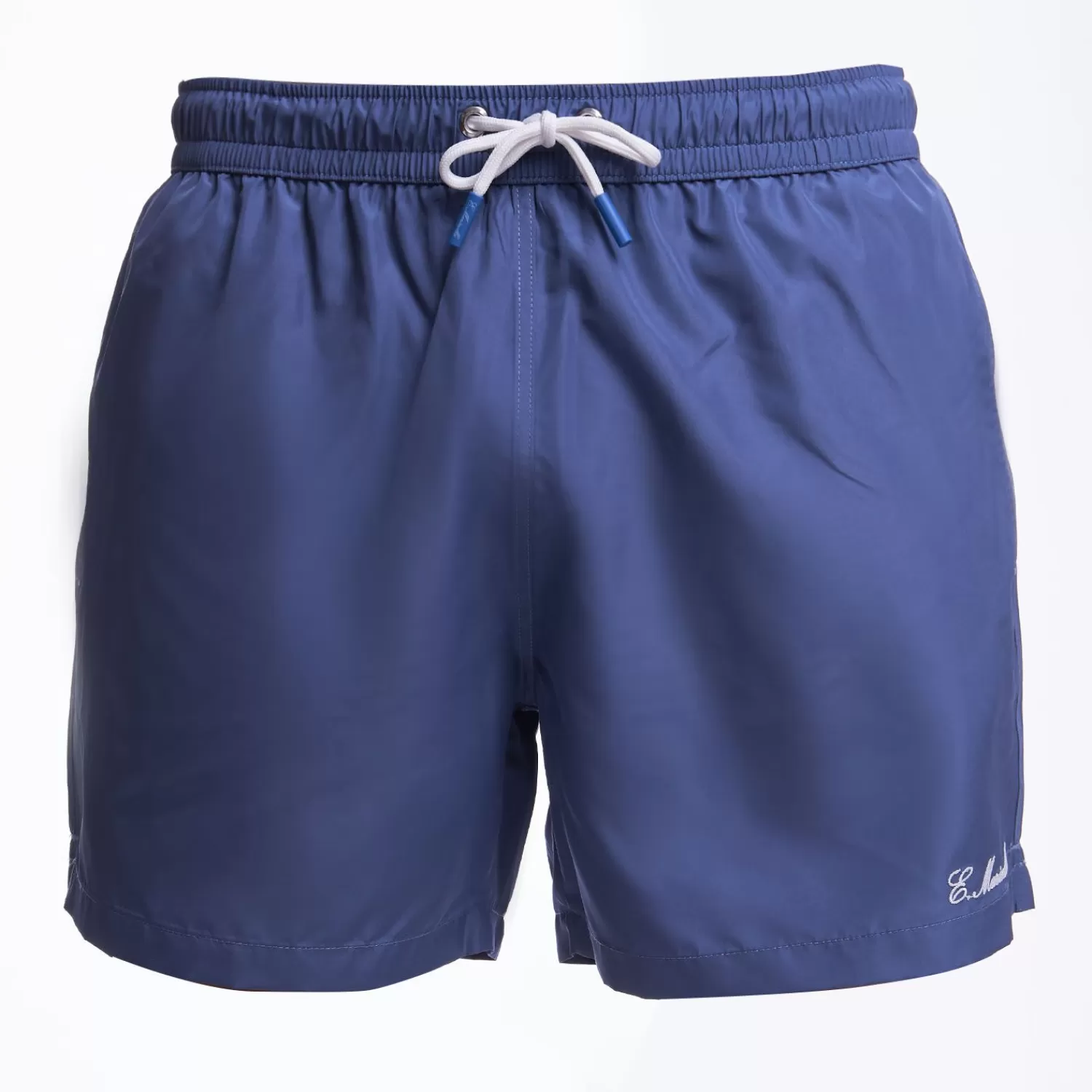 Blue Swim Short - Plain Colour>E.Marinella Sale