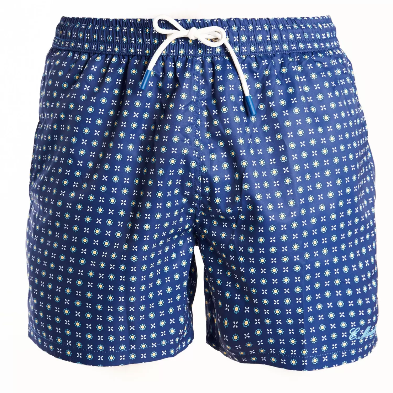 Blue Swim Shorts- Large Patterns>E.Marinella Shop