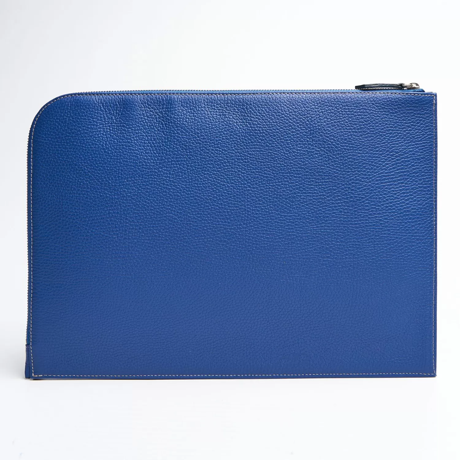 Bluette Leather Portfolio With Strap>E.Marinella Best