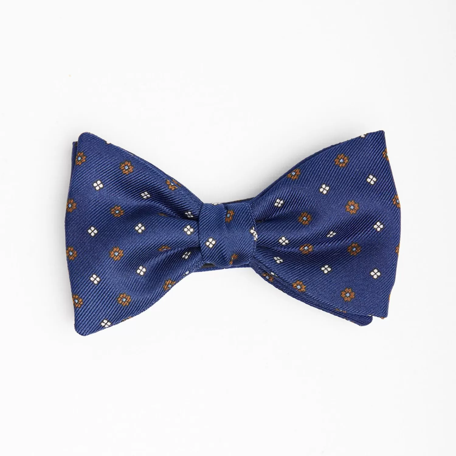 Bluette Pre-Knotted Silk Bowtie - Small Flower Pattern>E.Marinella Hot