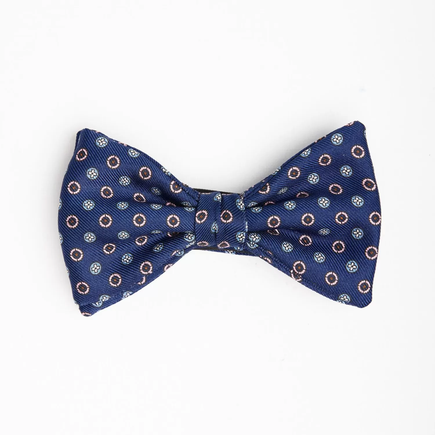 Bluette Pre-Knotted Silk Bowtie - Small Flower Pattern>E.Marinella Best