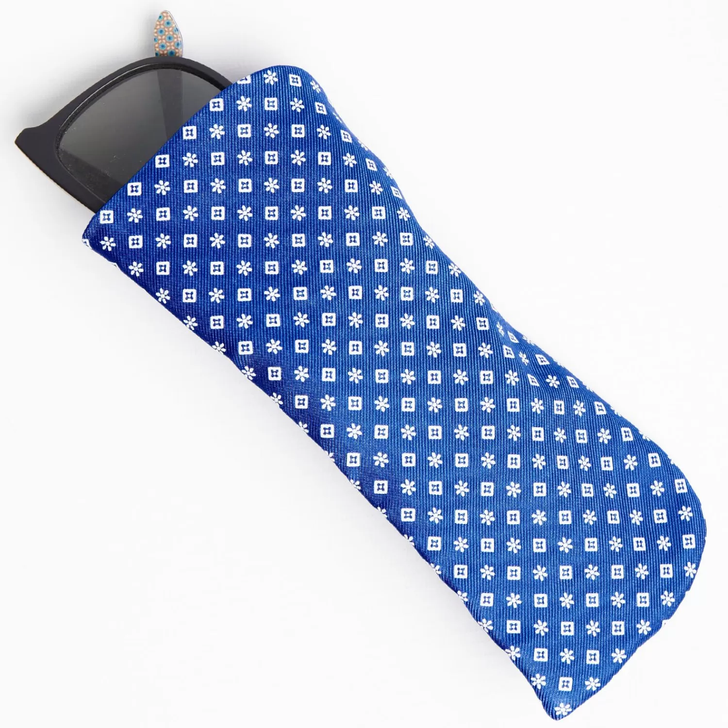 Bluette Silk Glasses Case>E.Marinella Sale