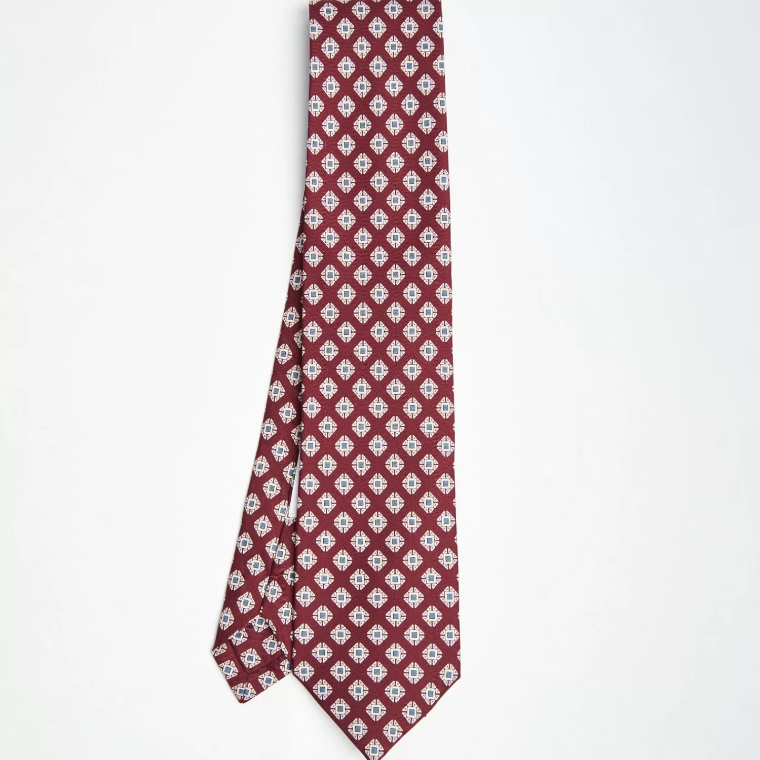 Burgundy Archivio Collection Silk Tie 1948-03>E.Marinella Sale