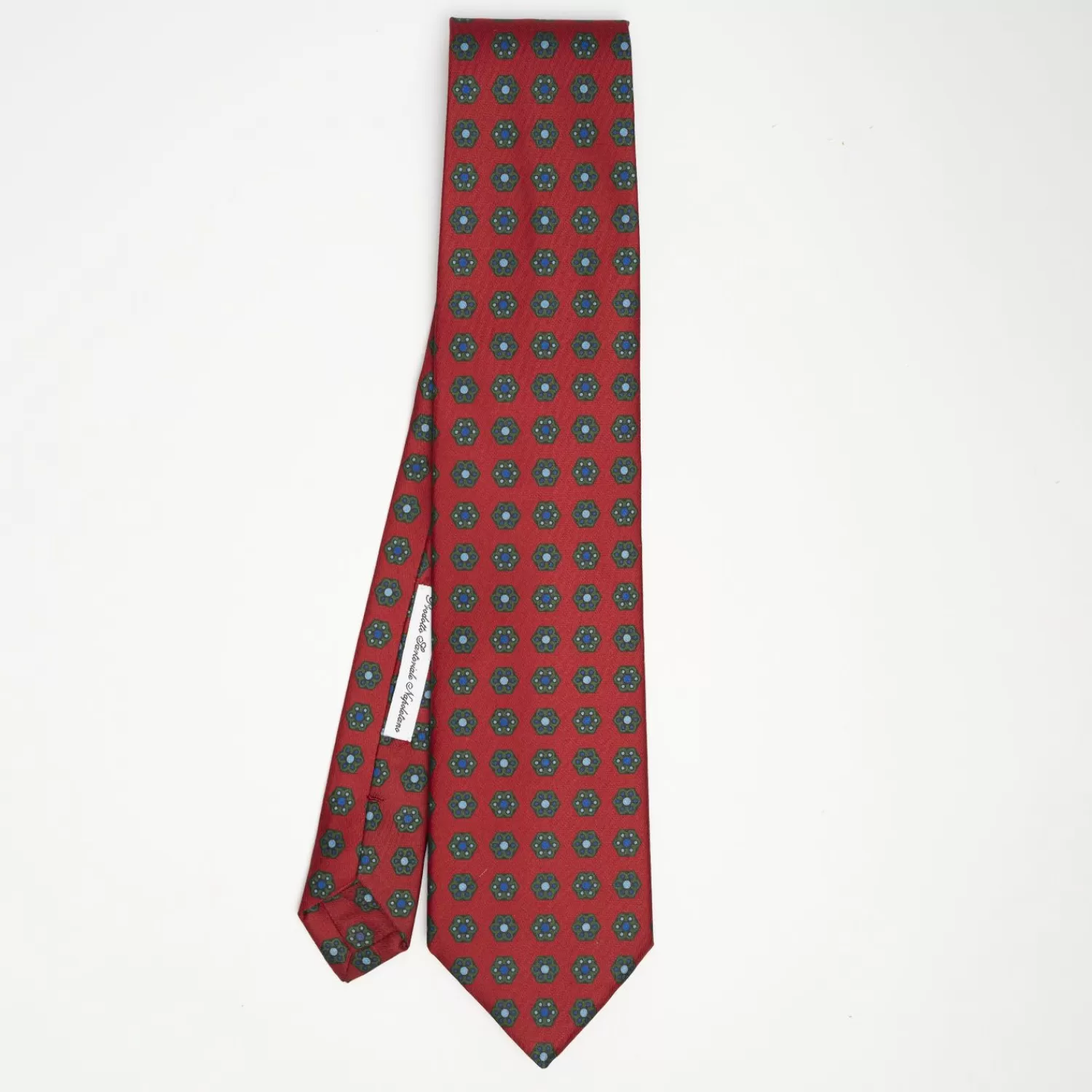 Burgundy Archivio Collection Silk Tie 1952_08>E.Marinella Best