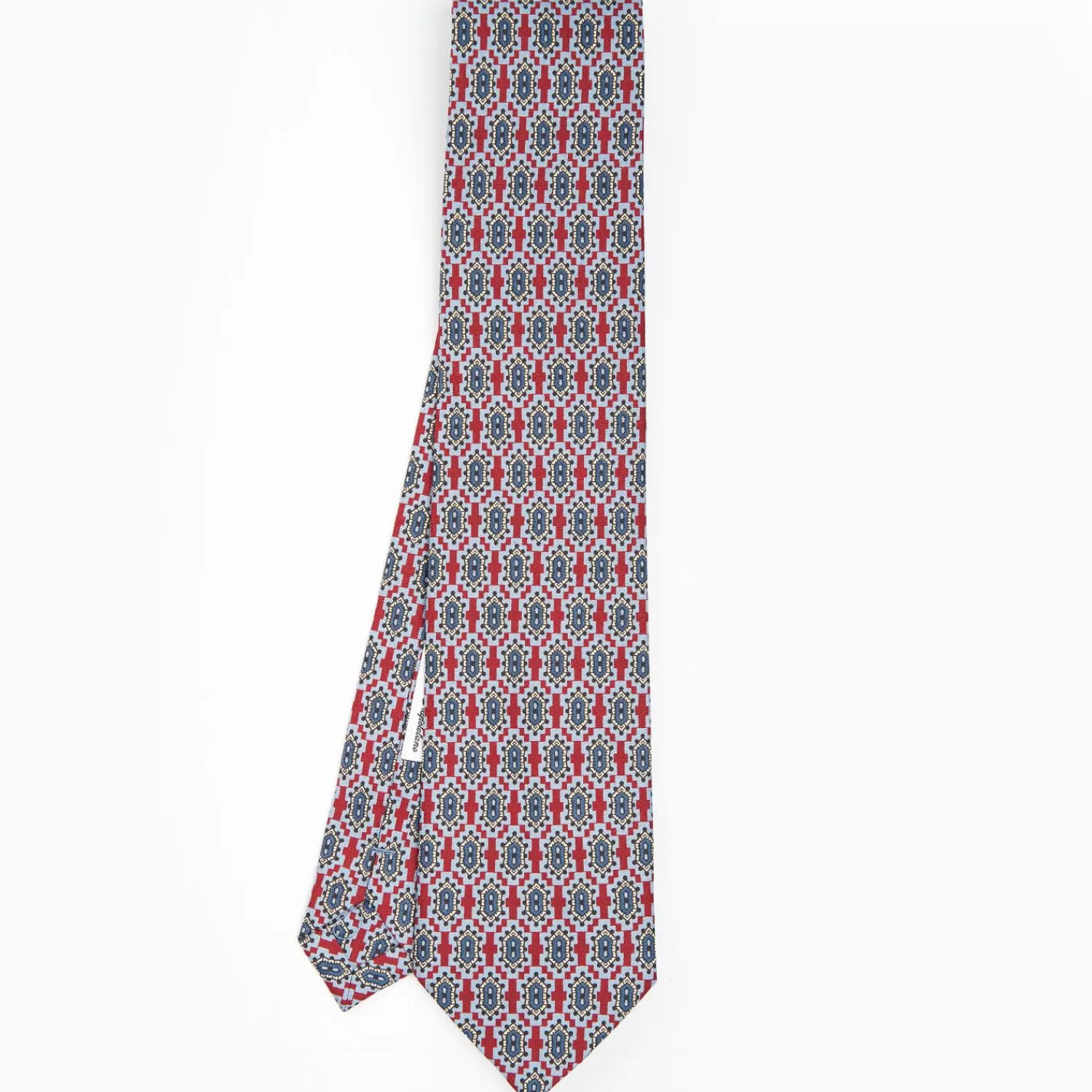 Burgundy Archivio Collection Silk Tie 1986-03>E.Marinella Fashion