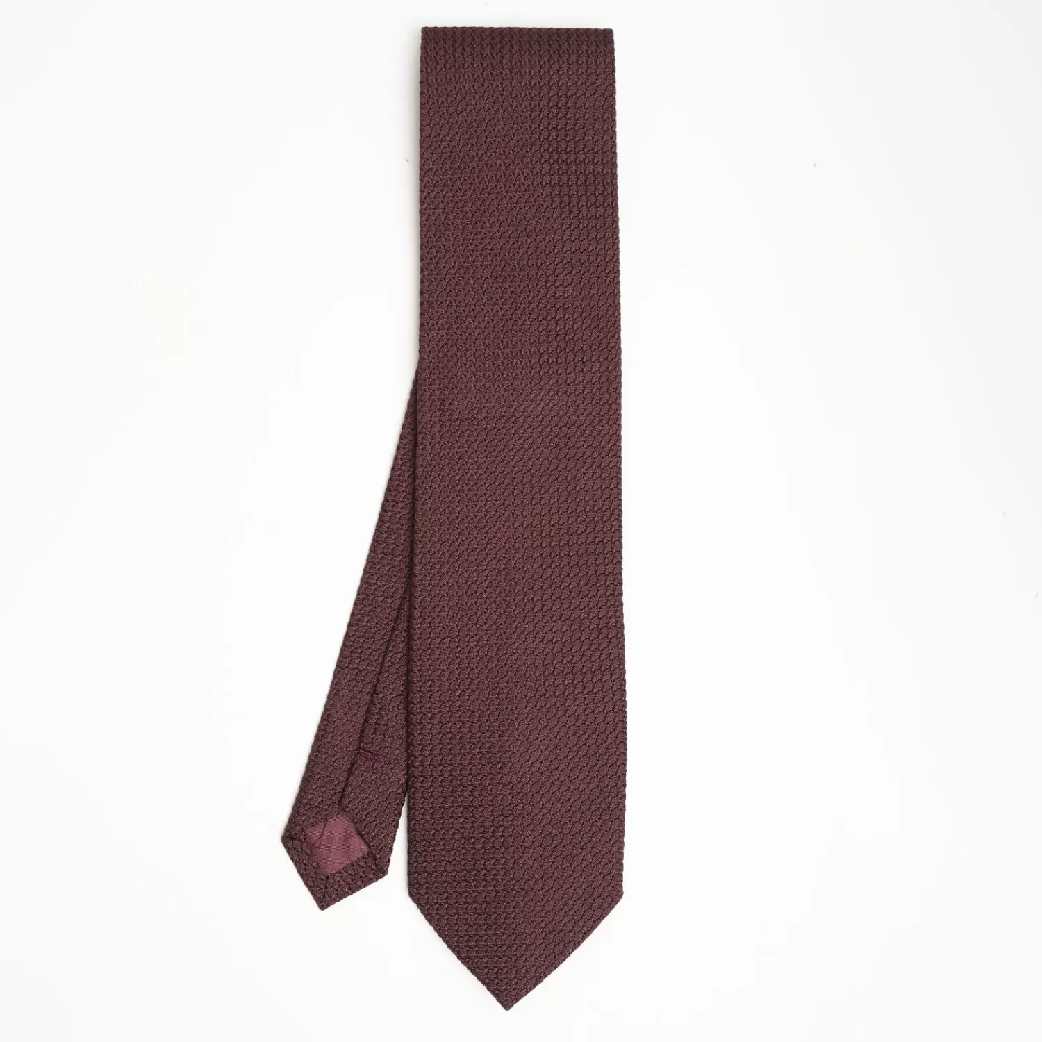 Burgundy Sartorial Granadine Silk Tie>E.Marinella Hot