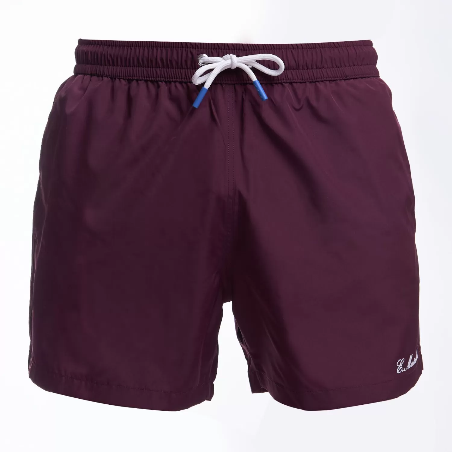 Burgundy Swim Short - Plain Colour>E.Marinella Best