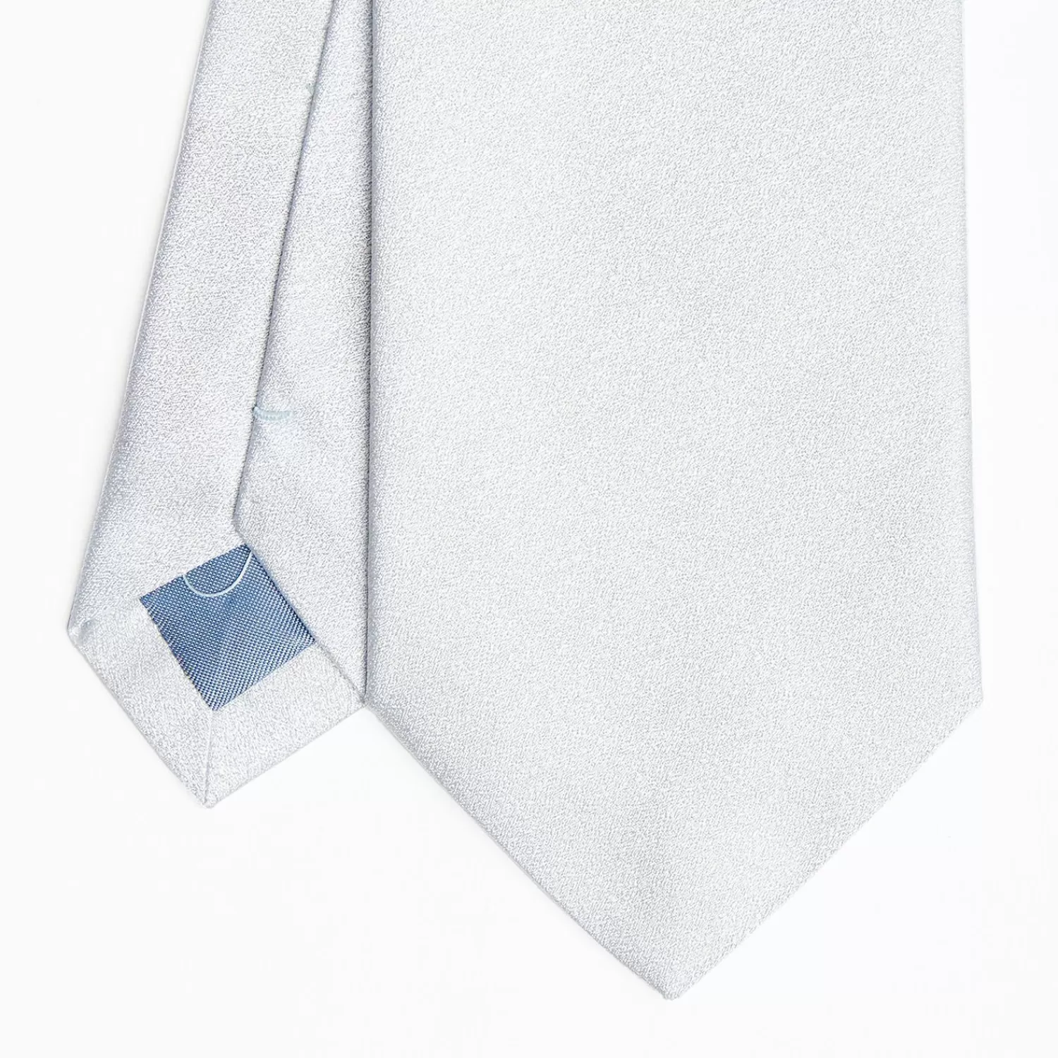 Cerimonial Solid Light Blue Silk Satin Tie>E.Marinella Sale