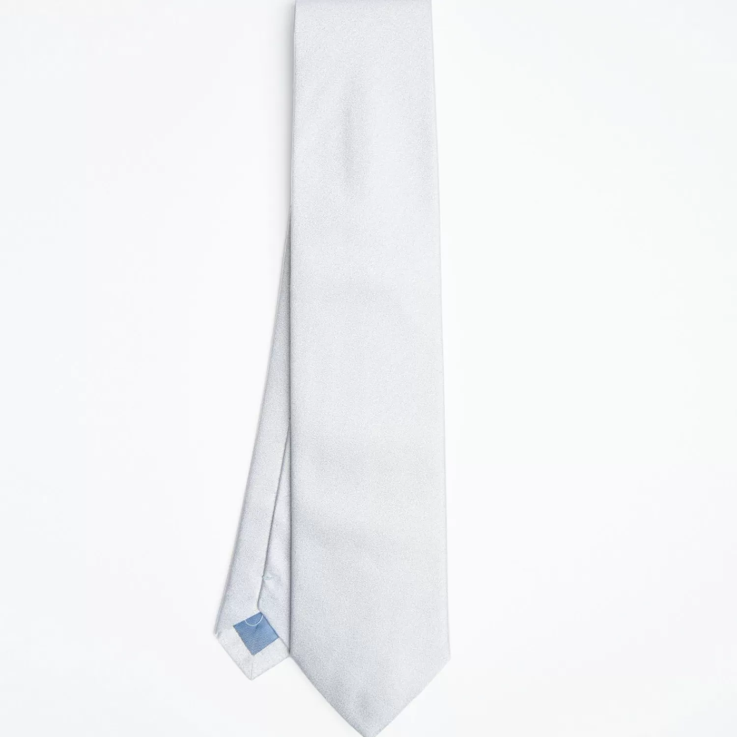 Cerimonial Solid Light Blue Silk Satin Tie>E.Marinella Sale