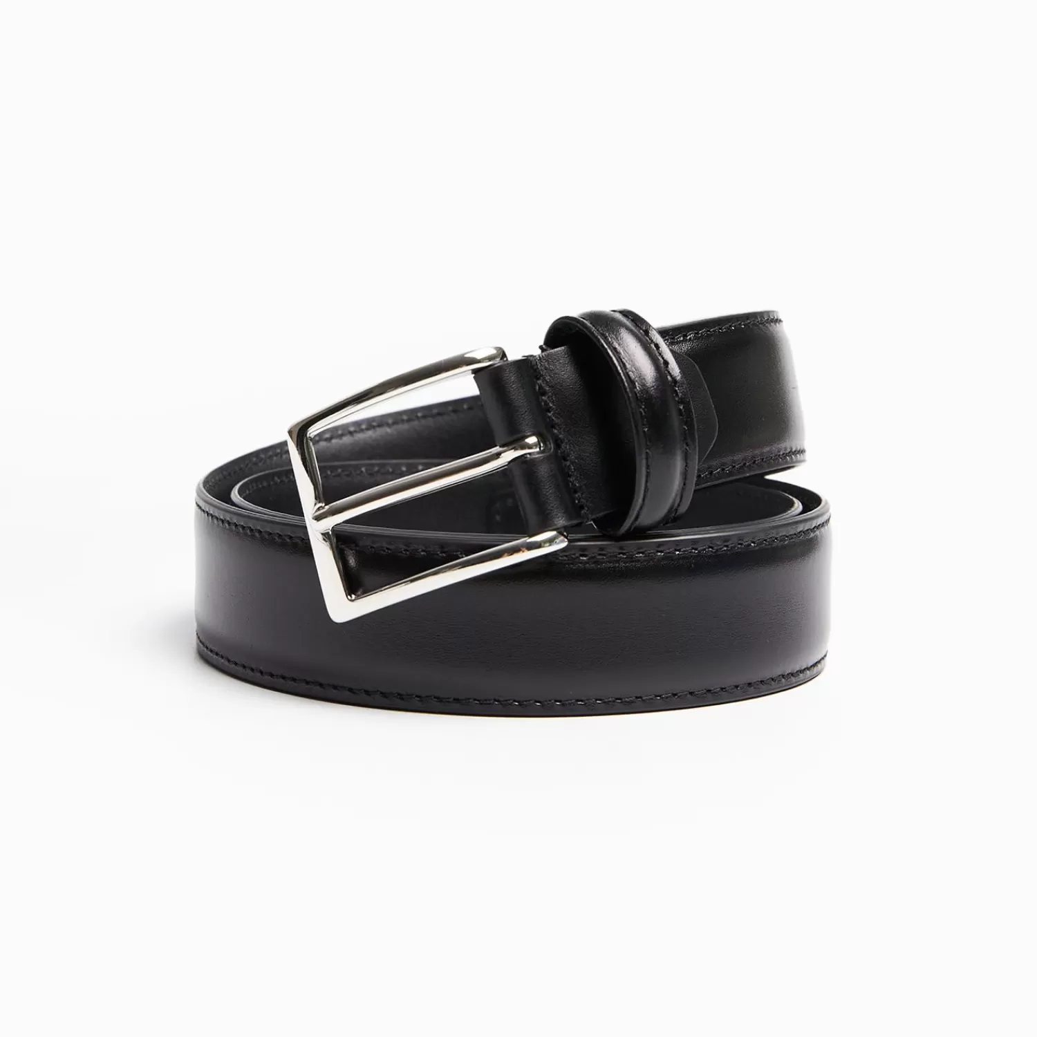 Classic Black Leather Belt 30 Mm>E.Marinella Clearance