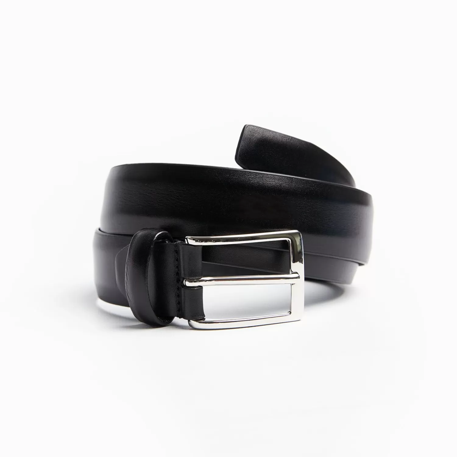 Classic Black Leather Belt 30 Mm>E.Marinella Discount