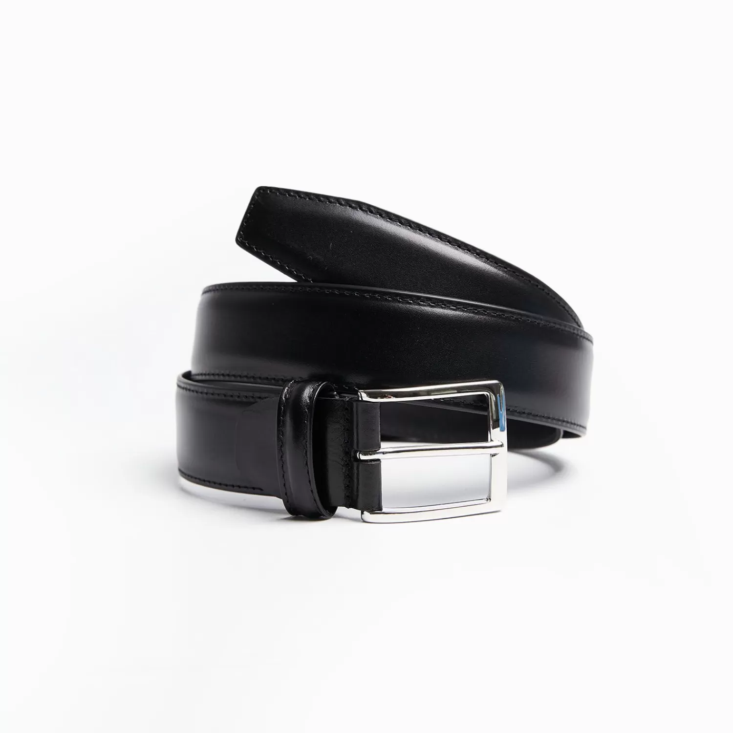 Classic Black Leather Belt 35 Mm>E.Marinella Best