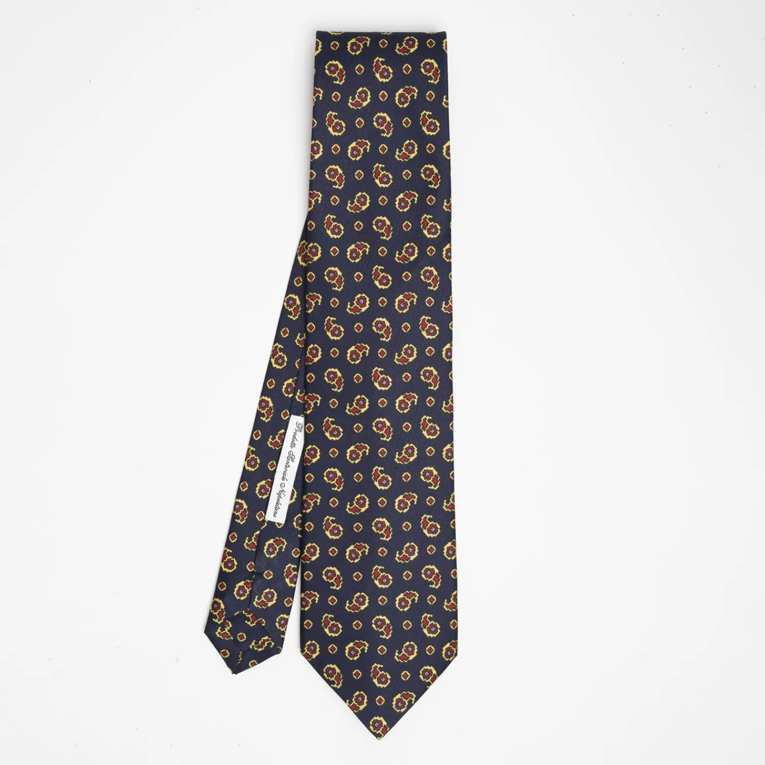 Dark Blue Archivio Collection Silk Tie 1932_01>E.Marinella Online