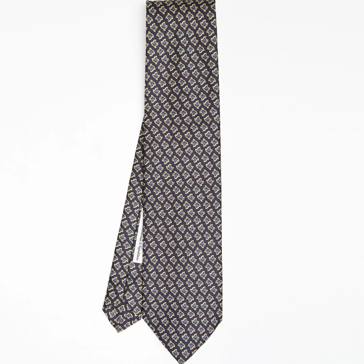 Dark Blue Archivio Collection Silk Tie 1934-01>E.Marinella Best Sale