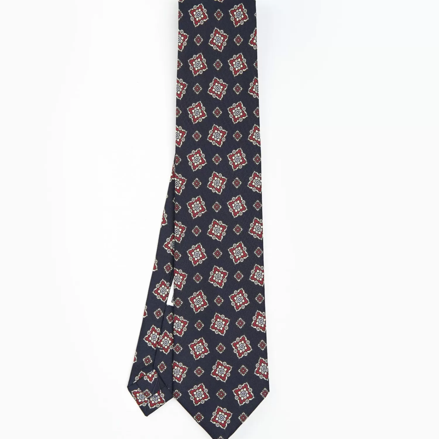 Dark Blue Archivio Collection Silk Tie 1984-02>E.Marinella Flash Sale