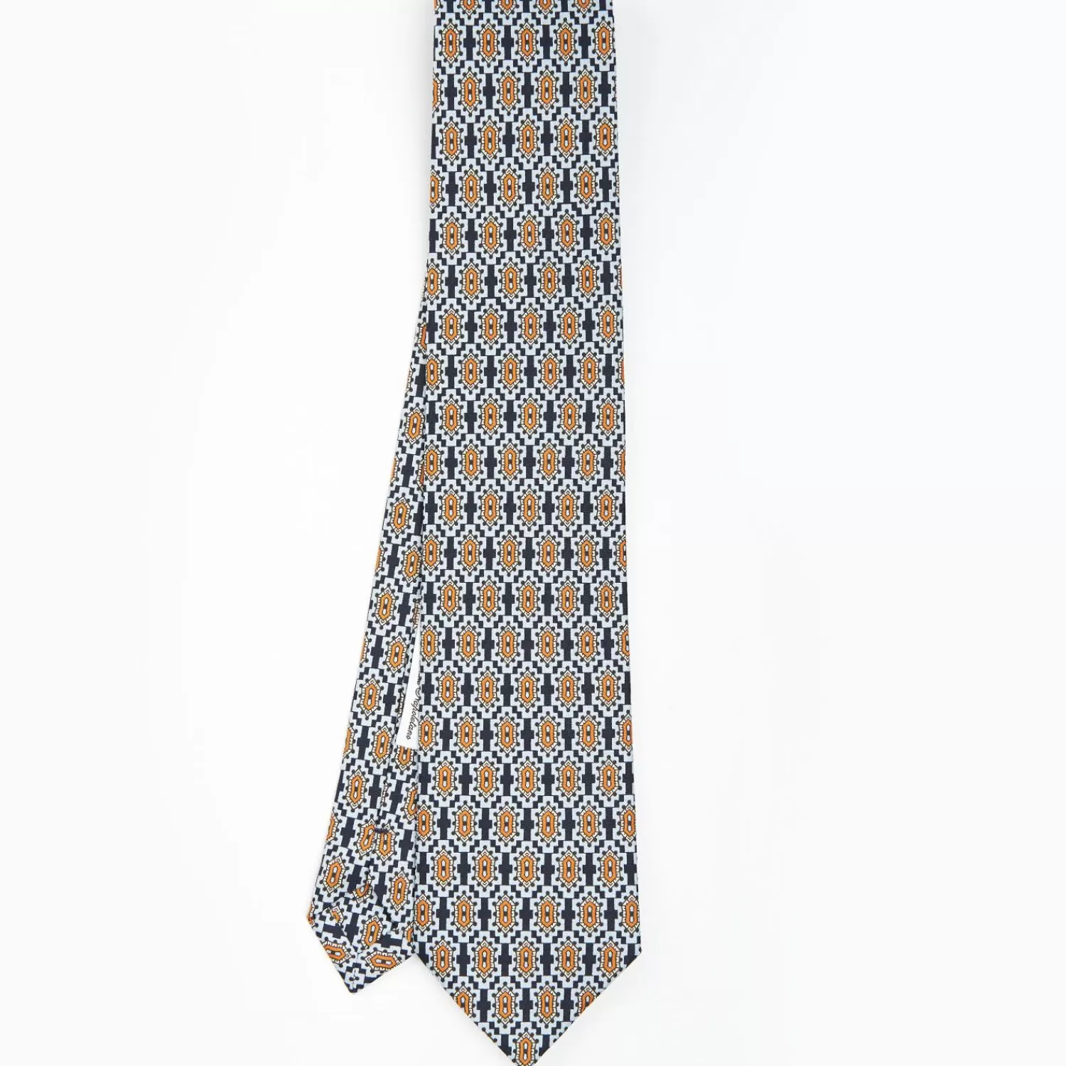 Dark Blue Archivio Collection Silk Tie 1986-02>E.Marinella Flash Sale