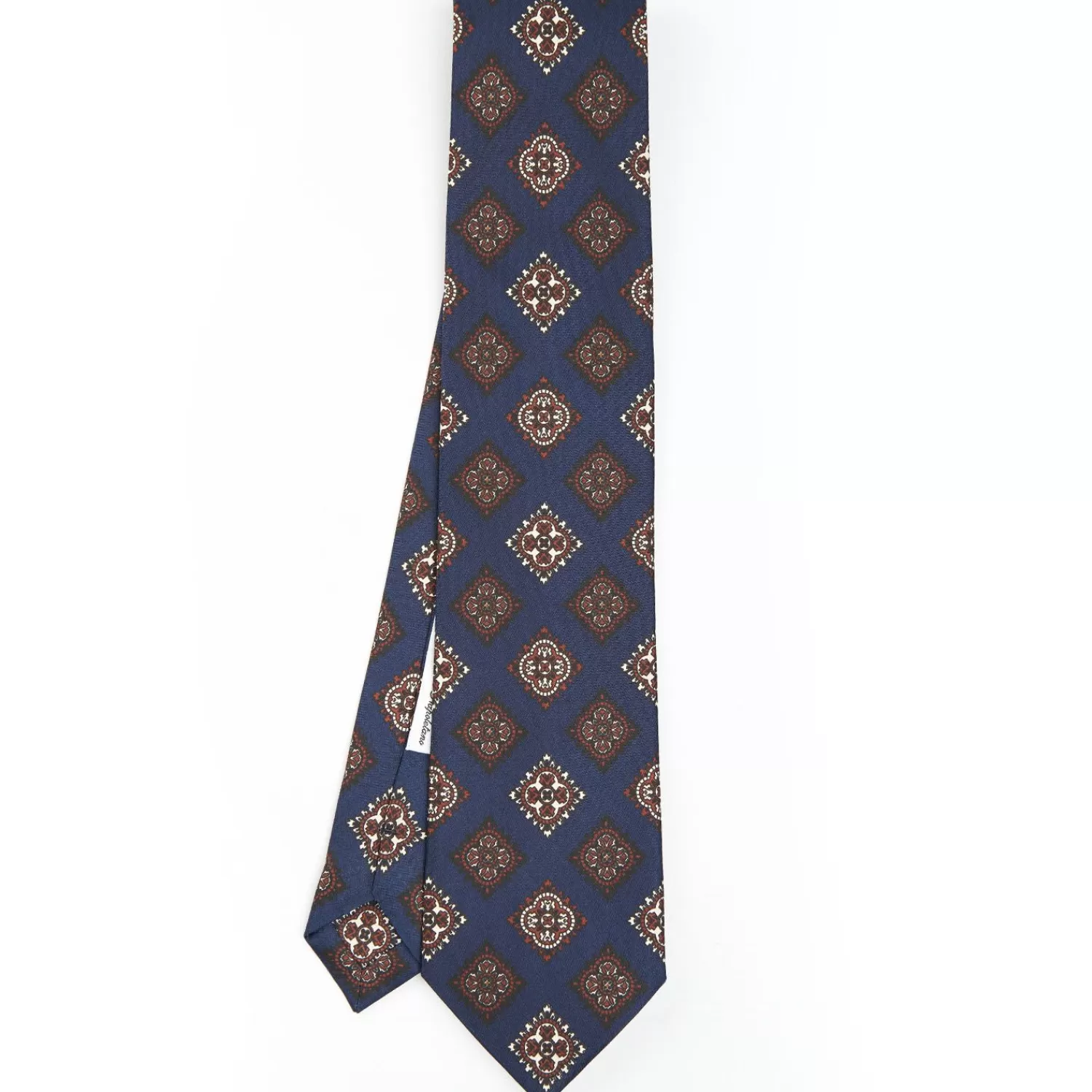 Dark Blue Archivio Collection Silk Tie 1988-02>E.Marinella Best Sale