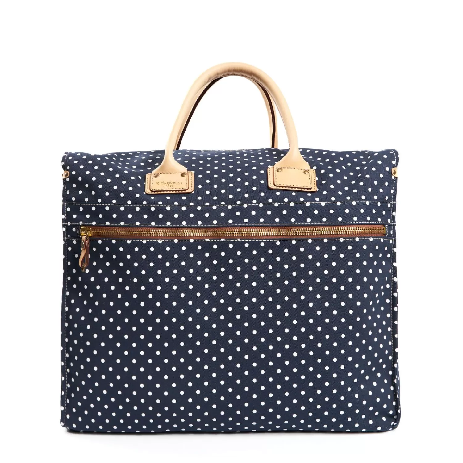 Dark Blue Decostructed Weekend Bag>E.Marinella Outlet