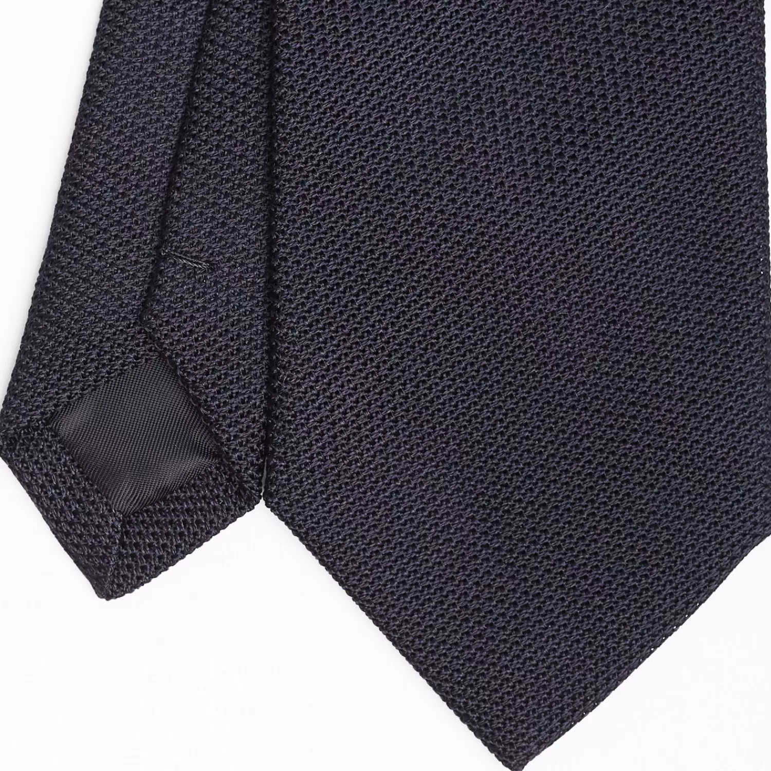 Dark Blue Sartorial Granadine Silk Tie>E.Marinella Discount