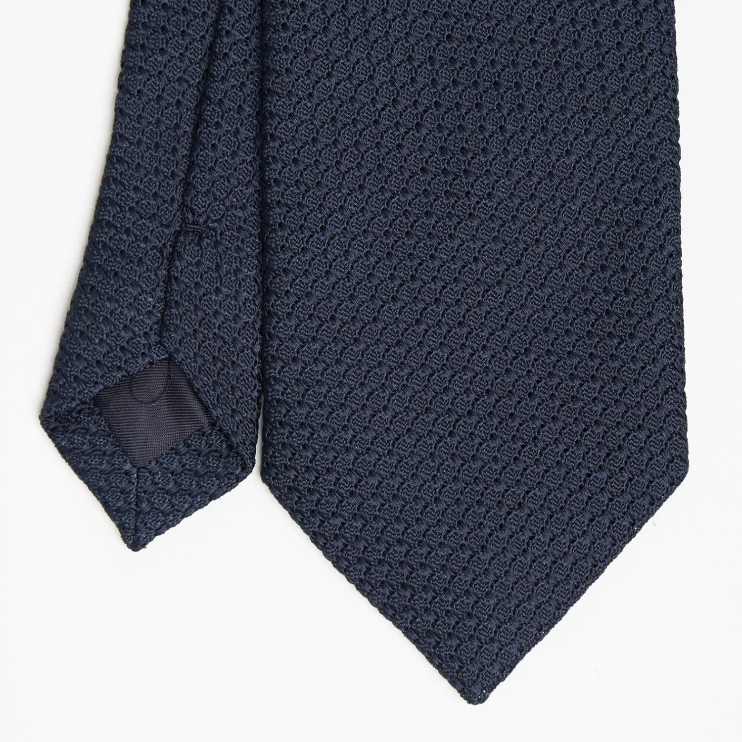 Dark Blue Sartorial Granadine Silk Tie>E.Marinella Sale