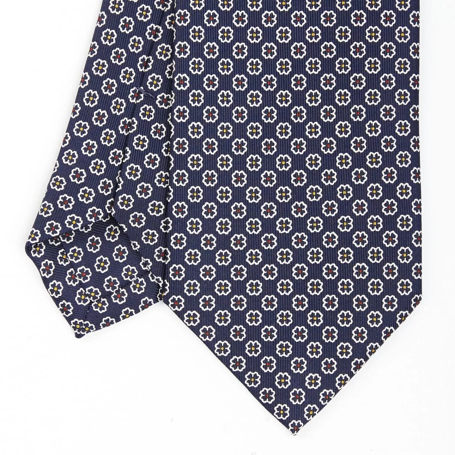 Dark Blue Sartorial Tie - Small Designs>E.Marinella Hot