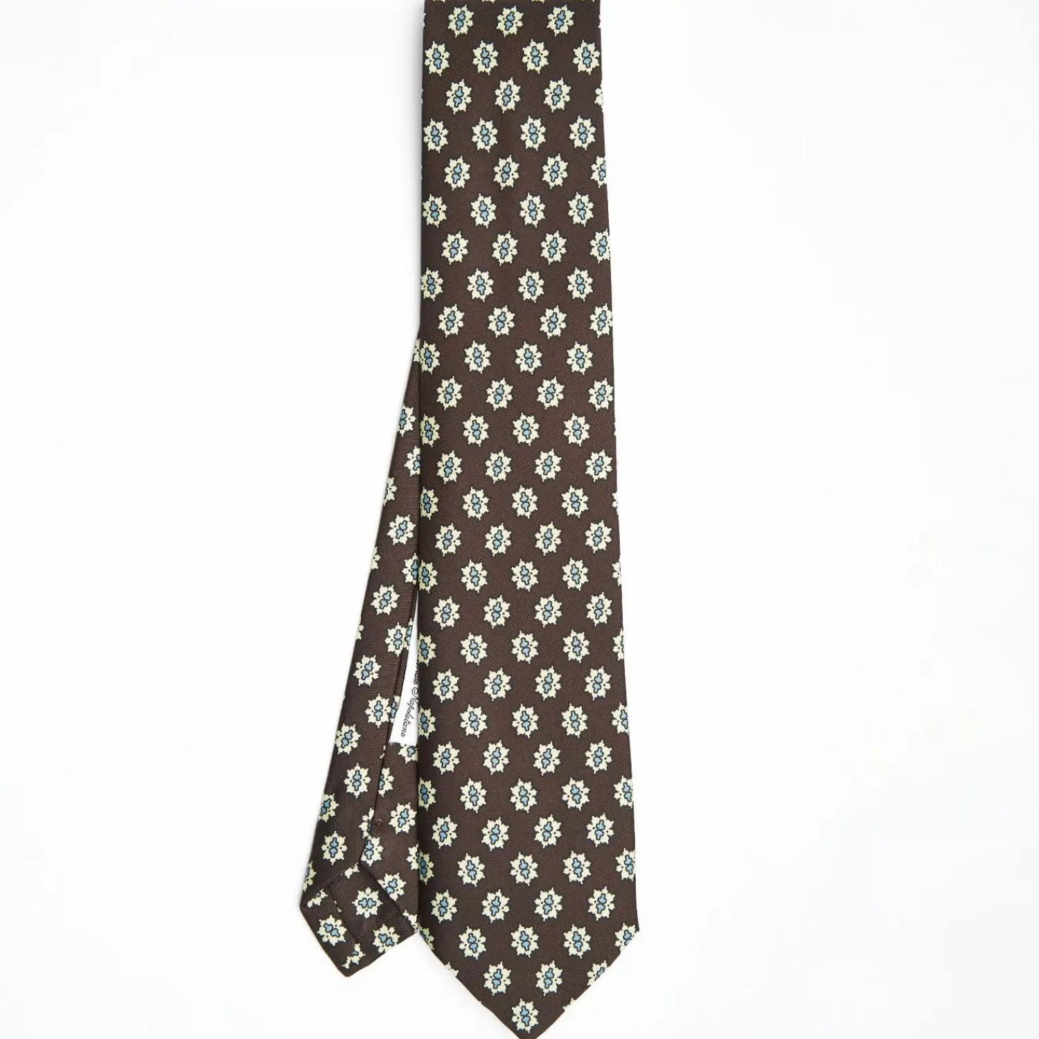 Dark Brown Archivio Collection Silk Tie 1933-04>E.Marinella Clearance