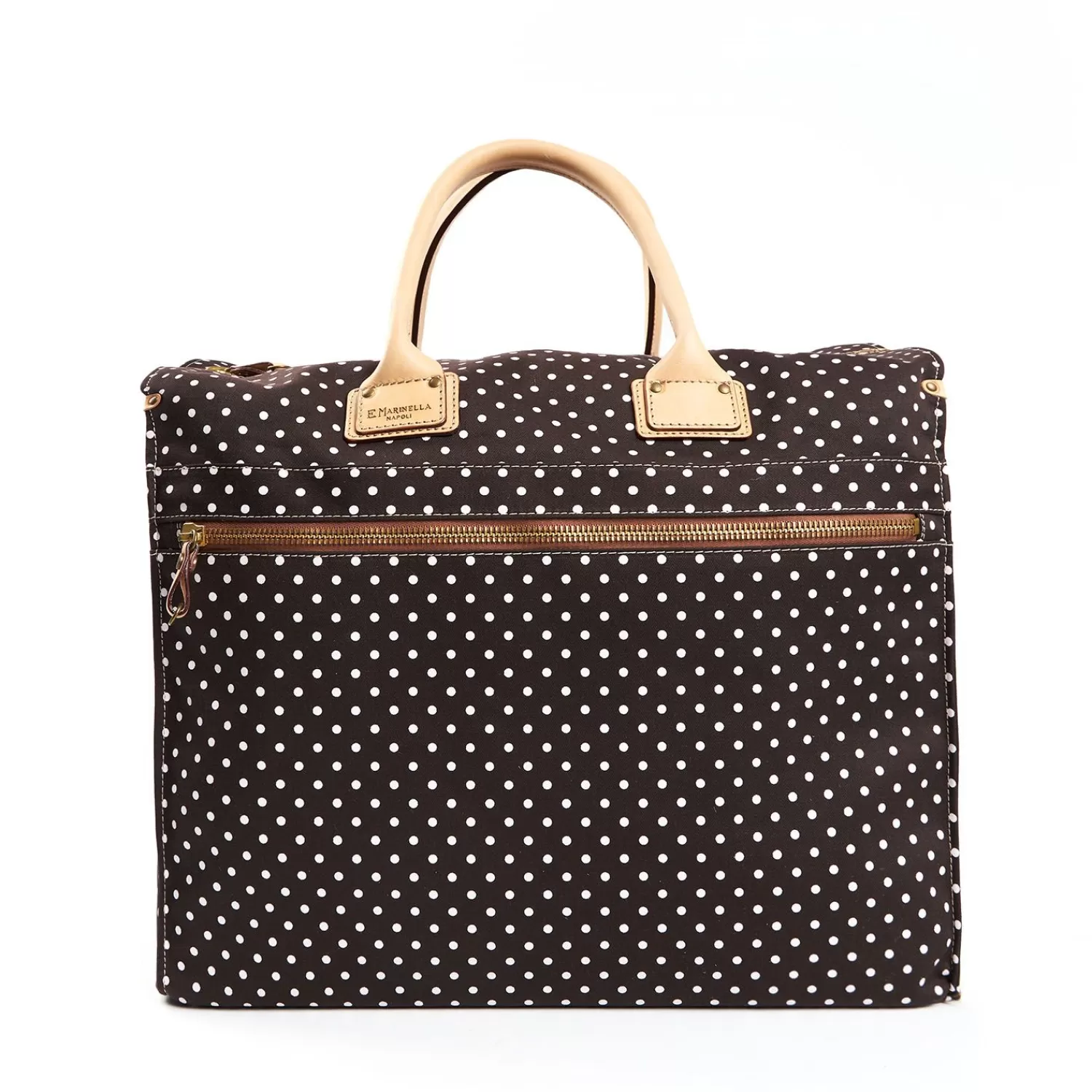 Dark Brown Decostructed Weekend Bag>E.Marinella Best Sale