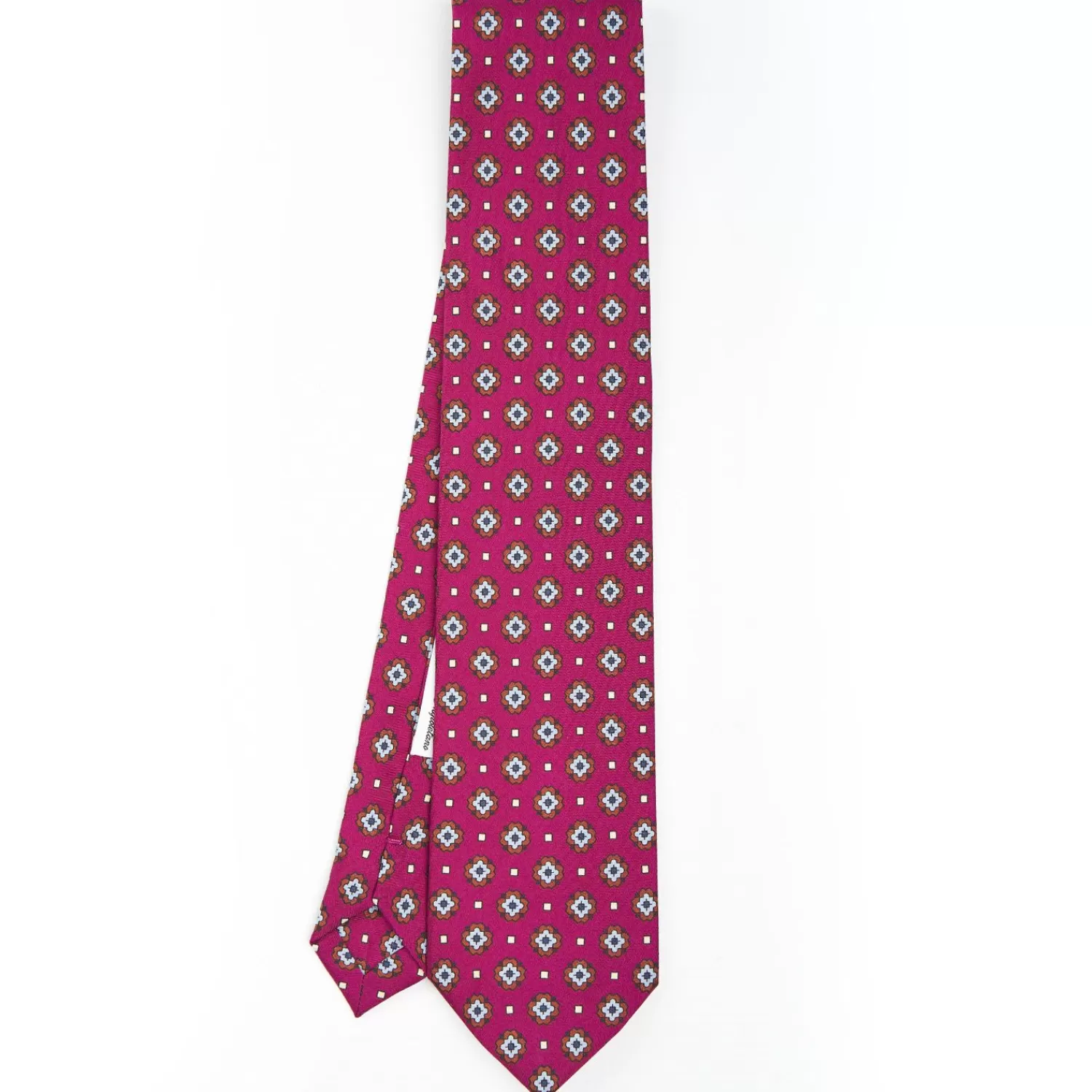 Fuchsia Archivio Collection Silk Tie 1989-06>E.Marinella Store