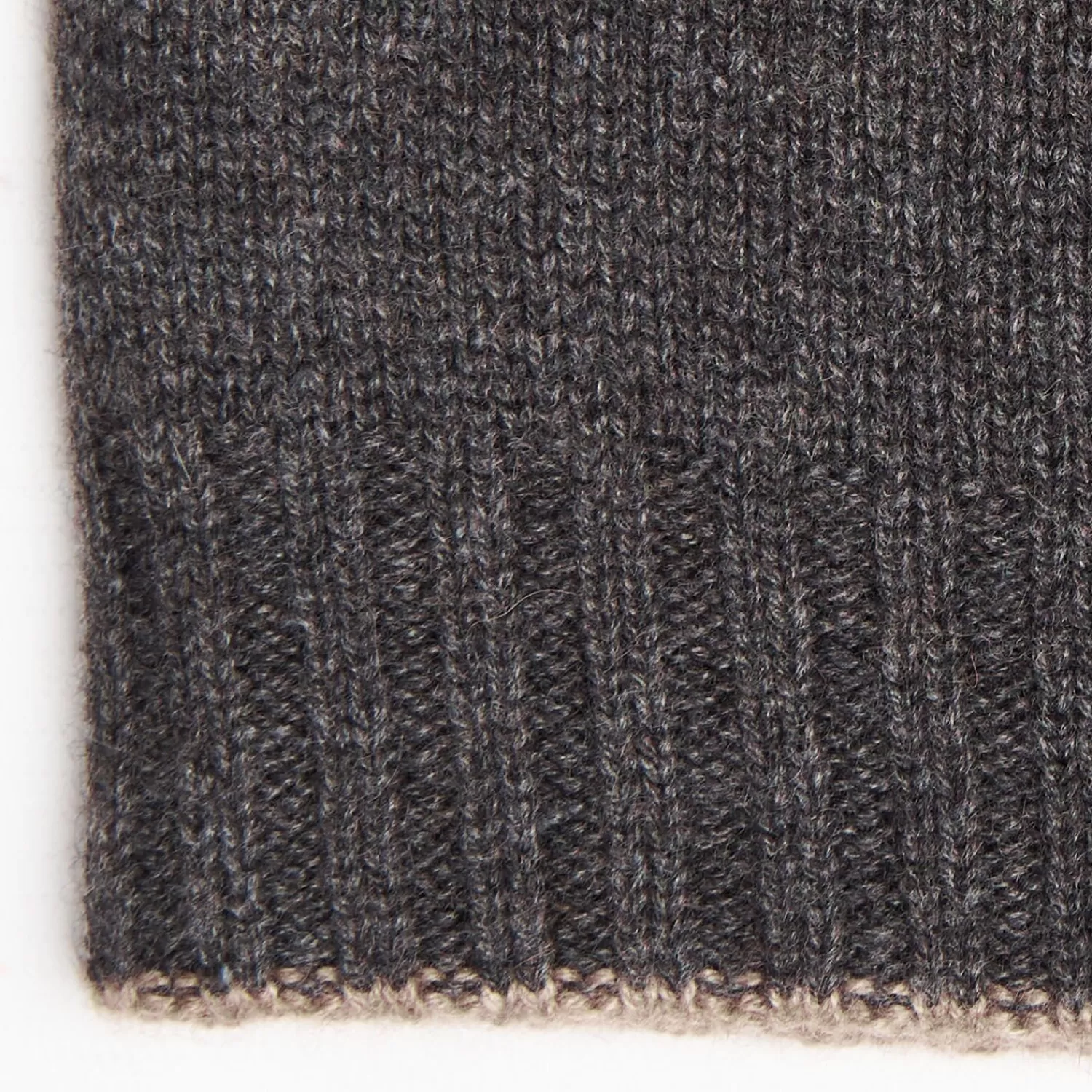 Grey And Light Brown Bicolor Cashmere Beanie>E.Marinella Cheap