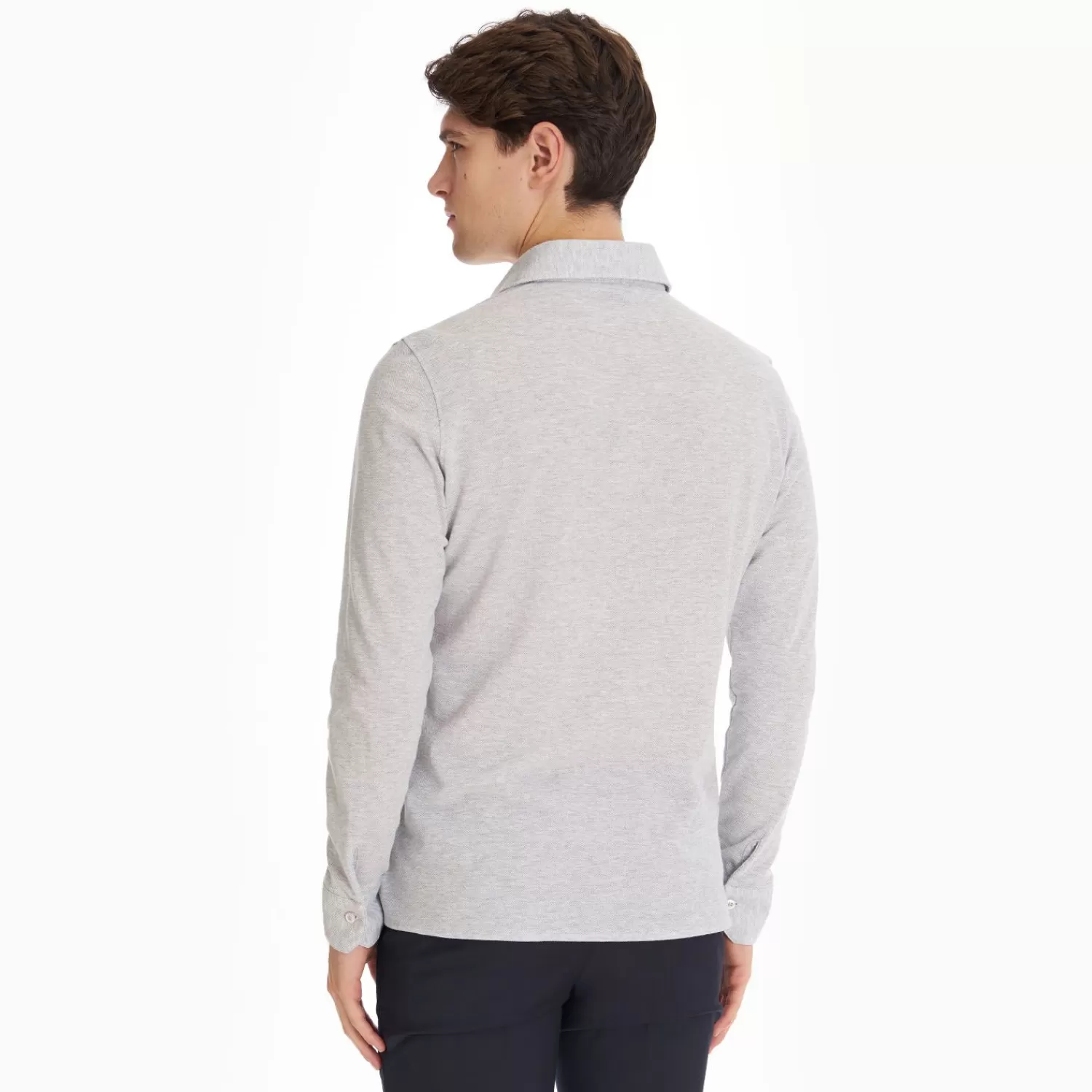 Grey Shirt In Cotton And Cashmere>E.Marinella Fashion