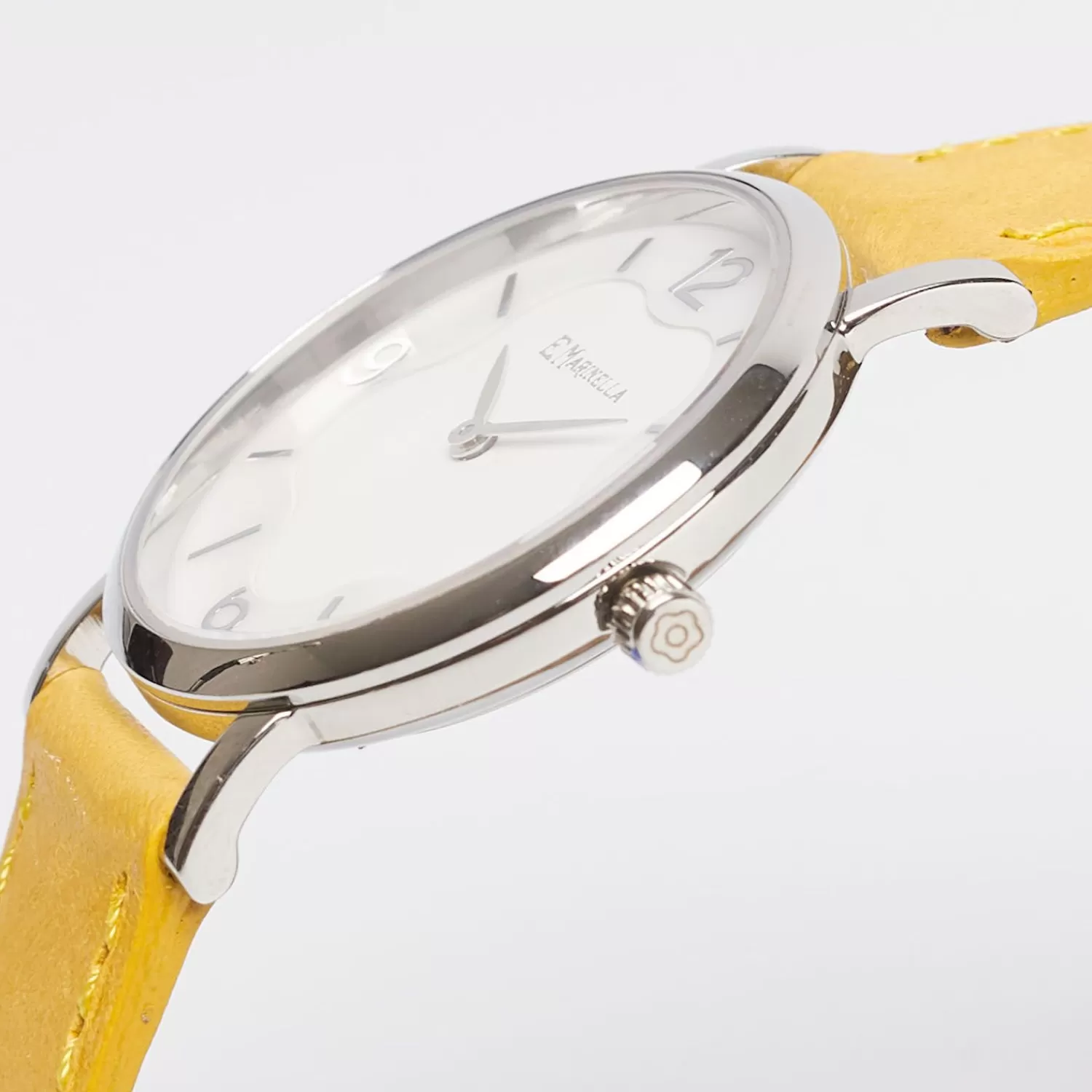 Ladies' Yellow Leather Watch>E.Marinella Hot