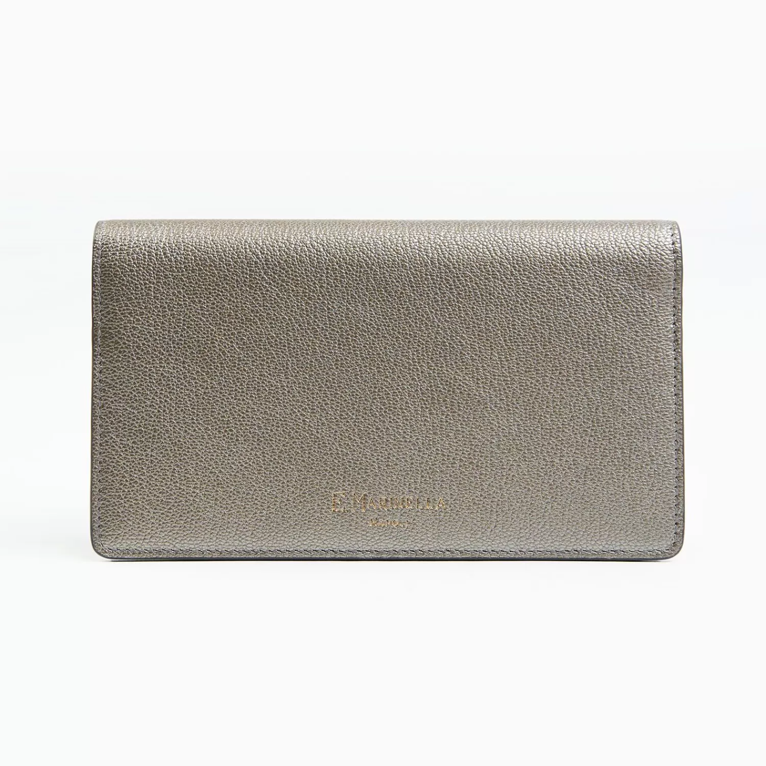 Lead Grey Big Wallet In Soft Leather>E.Marinella Sale